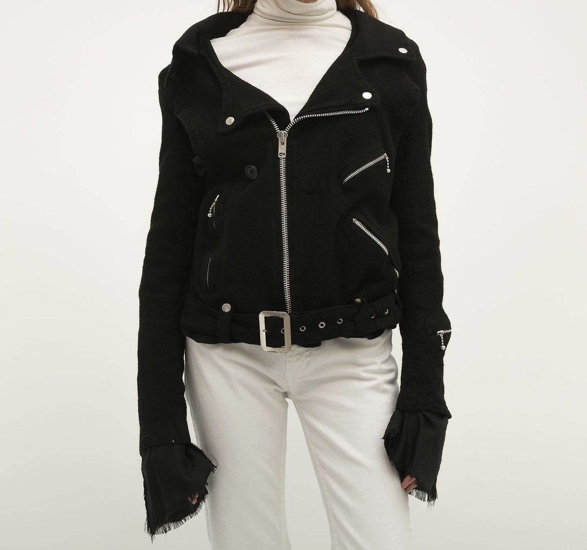 Comme des Garcons AD2007 Junya Watanabe/Comme Des Garcons Deconstructed Jacket Size S / US 4 / IT 40 - 4 Thumbnail
