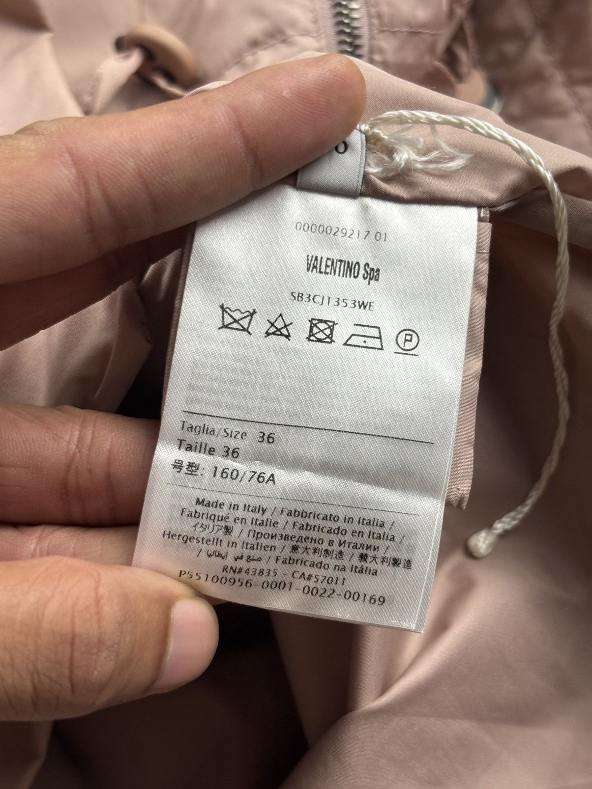 Valentino Valentino Oversized Windbreaker Size XS / US 0-2 / IT 36-38 - 10 Thumbnail