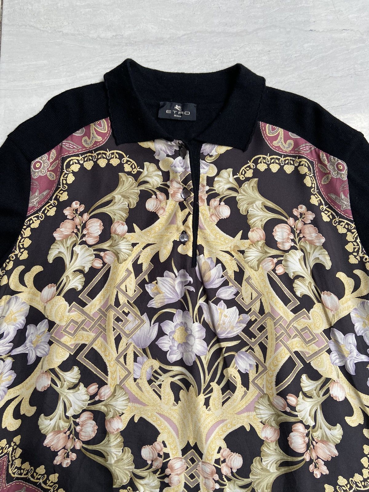 Etro ETRO MILANO Motive Long T-shirt Size US M / EU 48-50 / 2 - 8 Thumbnail