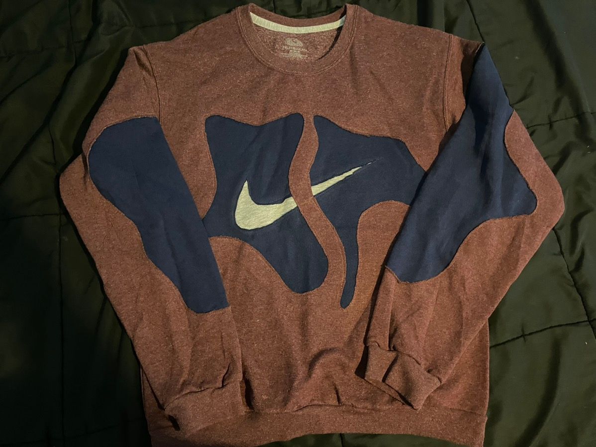 Nike Reworked Nike/fruit of the moon Vintage sweater | Grailed