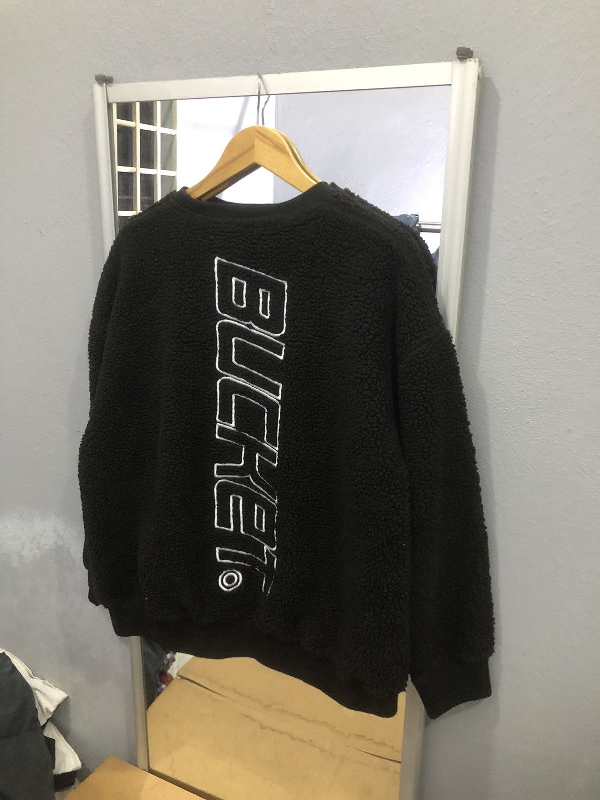 Japanese Brand × Retrofit Bucket Deep Pile Sherpa Fleece Sweatshirt Size US M / EU 48-50 / 2 - 11 Thumbnail