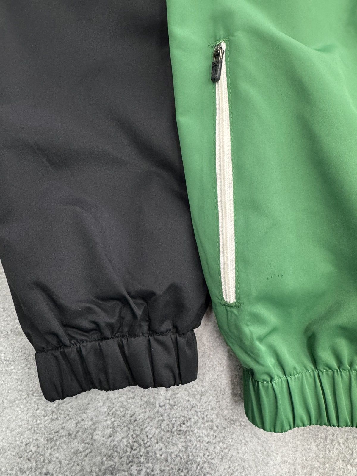 Lacoste Lacoste Men Hooded Zip Jacket Green Block Size XL Size US XL / EU 56 / 4 - 5 Thumbnail