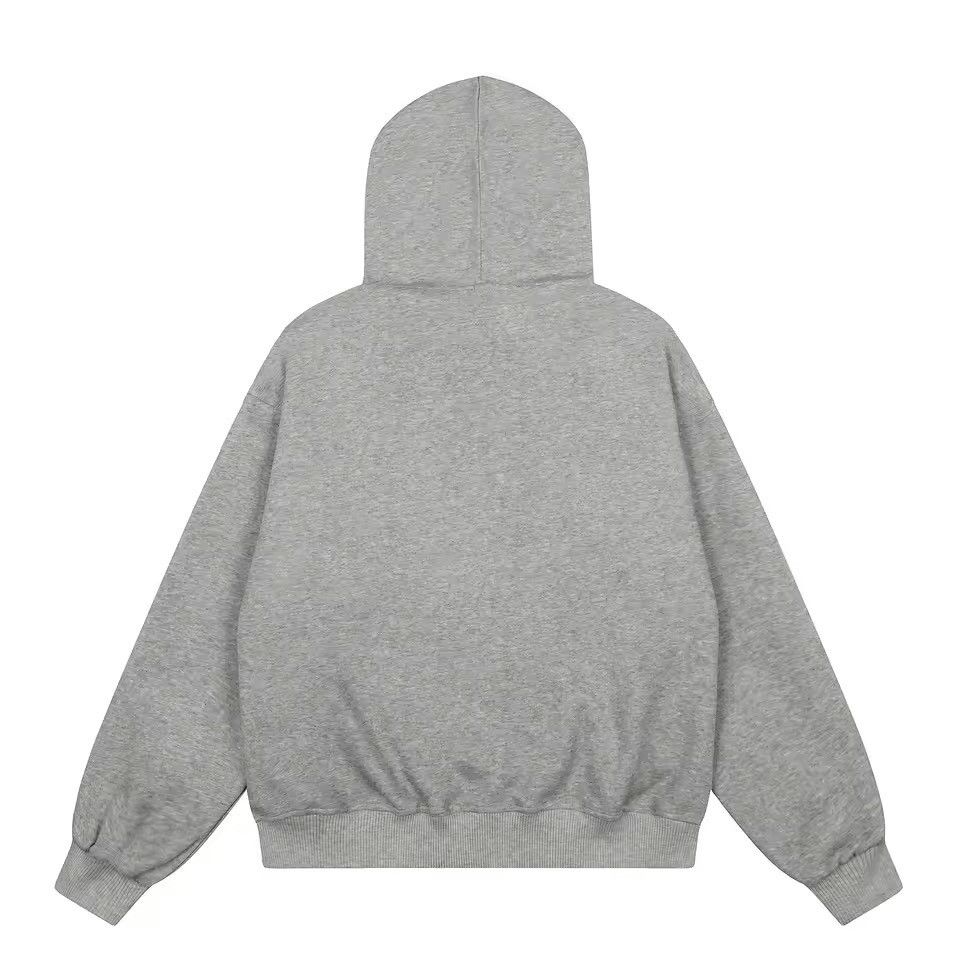 Other Gothic Punk Cross Rhinestone Zipper Hoodie Sweatshirt Size US XL / EU 56 / 4 - 2 Thumbnail