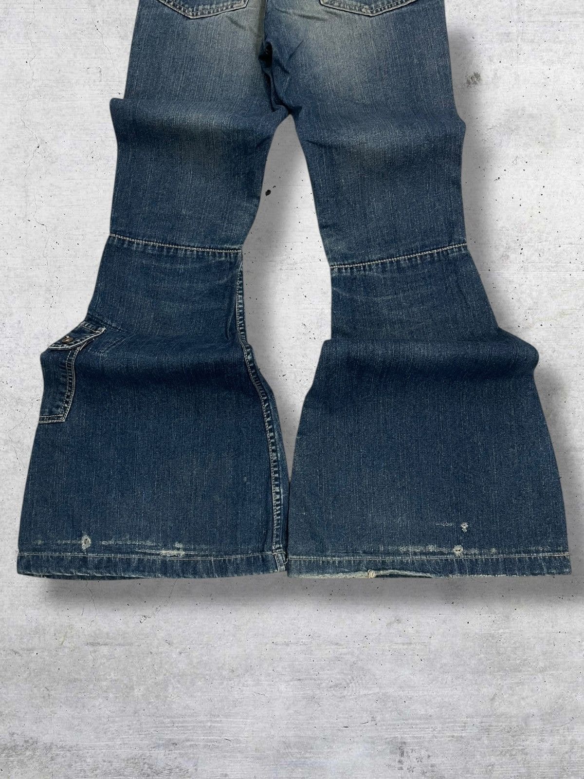 Japanese Brand VINTAGE SILVER CLOTHING COMPANY DESIGNER 90S BOOTCUT DENIM Size US 26 / EU 42 - 11 Thumbnail