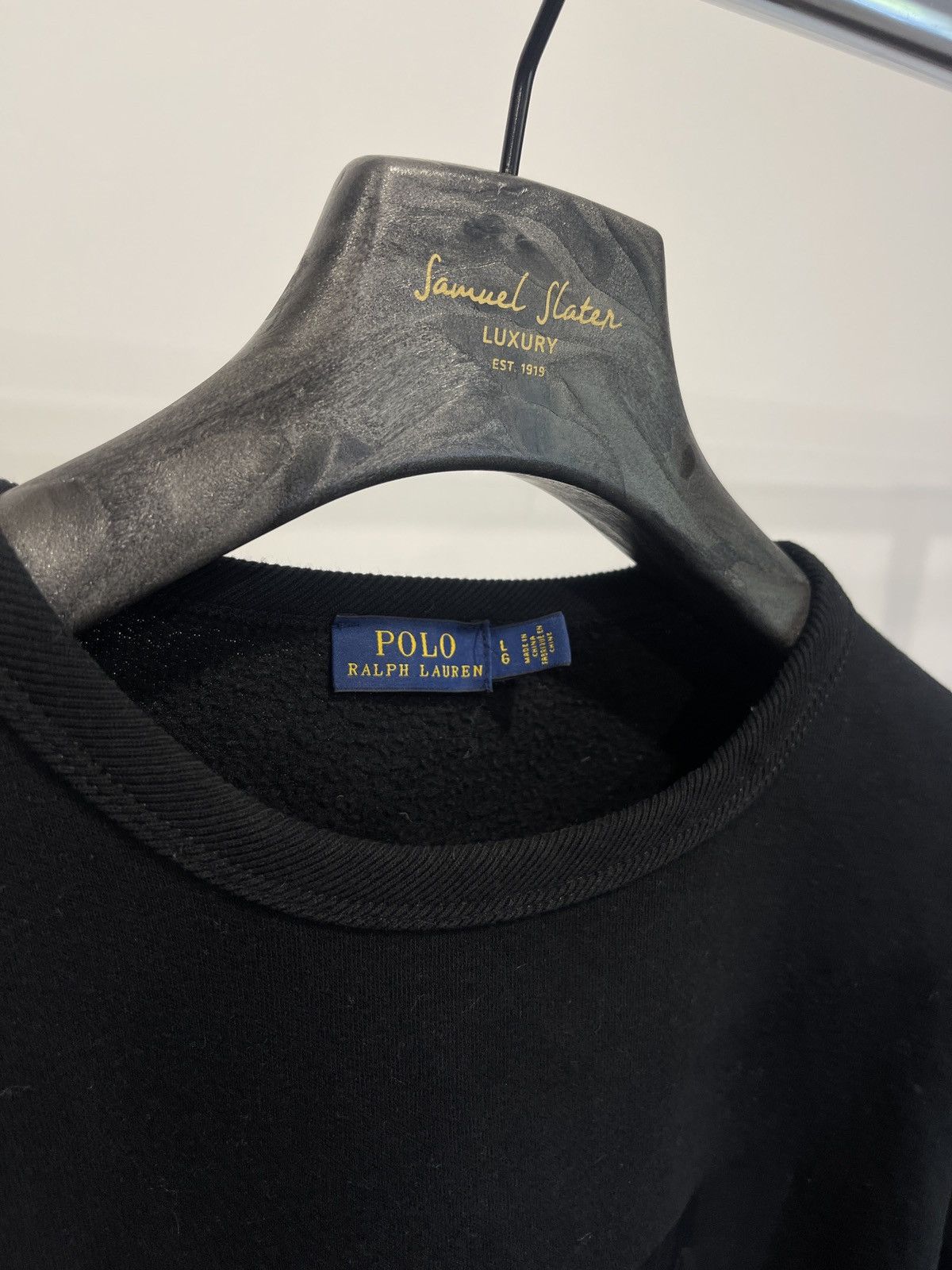 Polo Ralph Lauren Polo Ralph Lauren sweatshirt woman black logo L Size L / US 10 / IT 46 - 2 Thumbnail