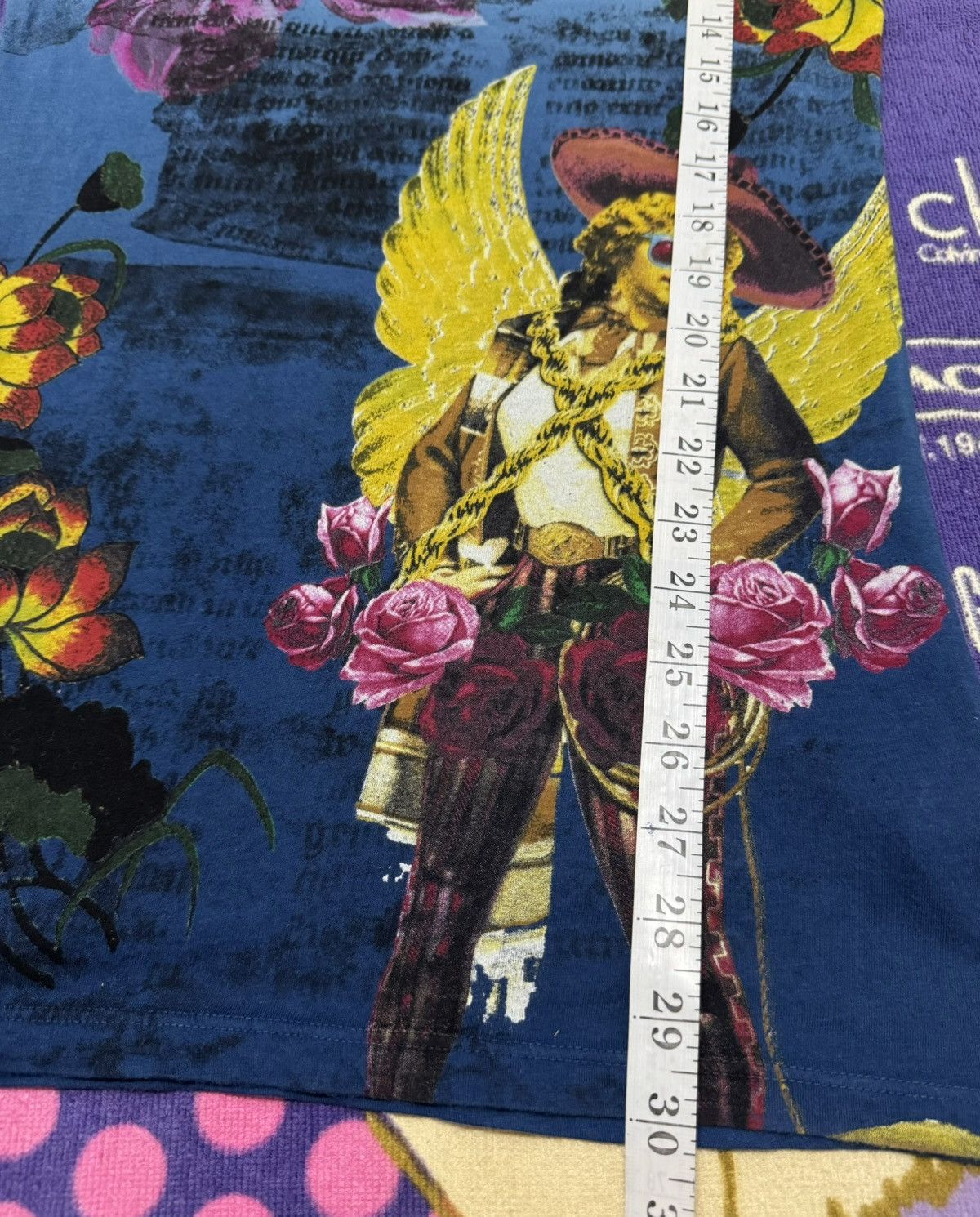 Christian Audigier × Designer CHRISTIAN AUDIGIER "Gaco Chicano" Usa Rare Design Shirt Size M / US 6-8 / IT 42-44 - 18 Thumbnail