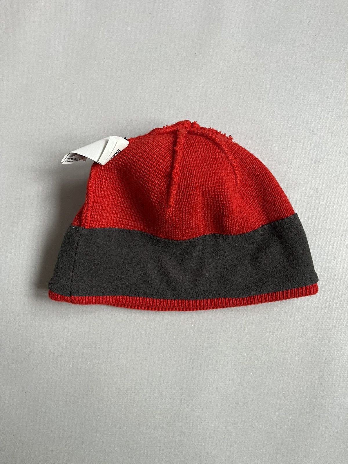 The North Face The North Face Unisex Red Knit Polyester Logo Beanie Hat Size ONE SIZE - 5 Thumbnail