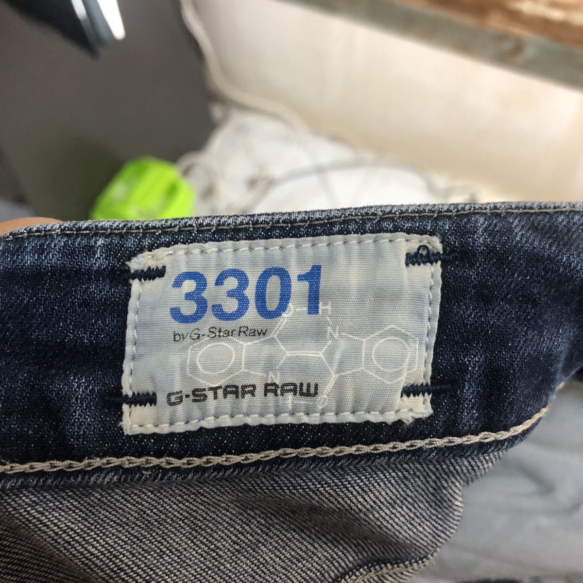 G-Star G Star Raw Blue Denim Pants #A2112 Size US 27 - 23 Thumbnail