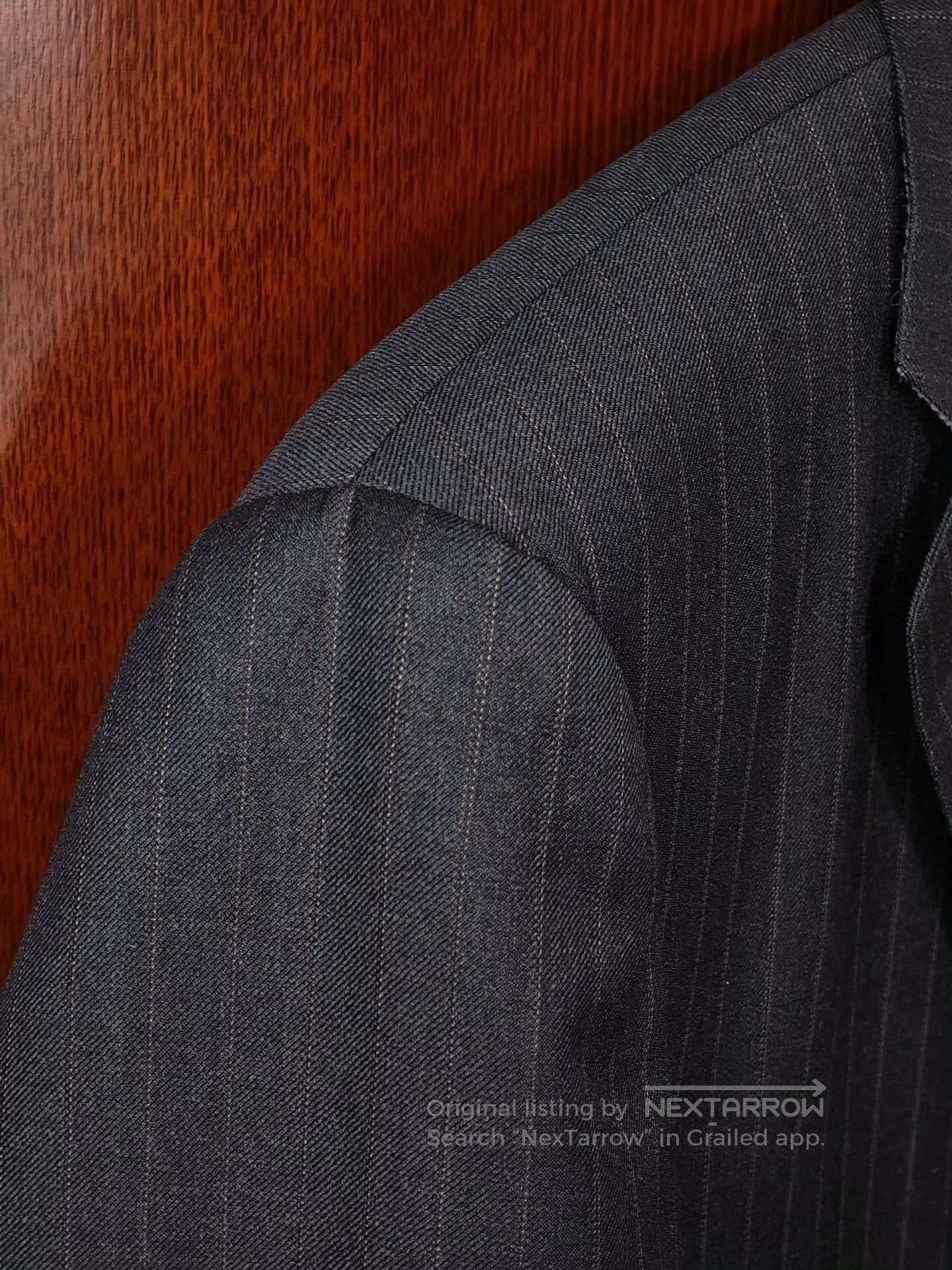 Ermenegildo Zegna Zegna Italian Wool Linen Suit Jacket. Size US S / EU 44-46 / 1 - 3 Thumbnail