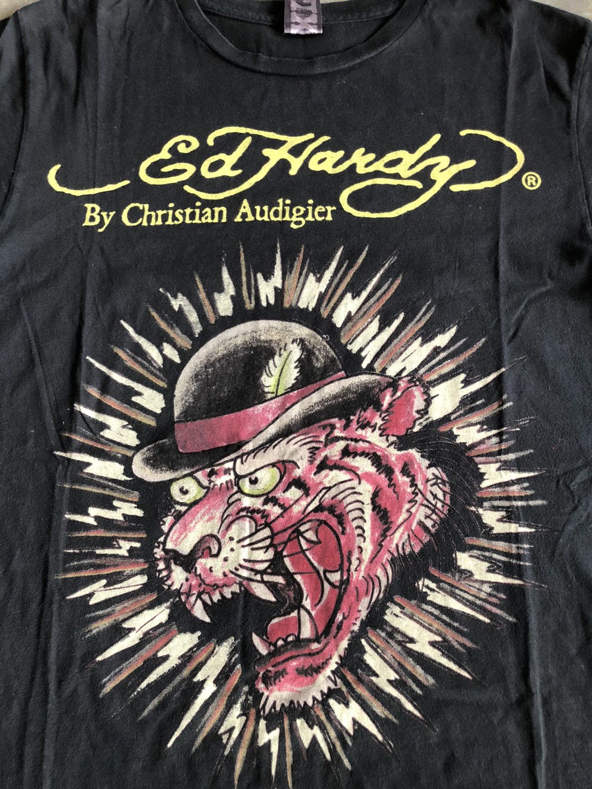 Christian Audigier × Ed Hardy × Vintage Vintage Ed Hardy Y2K Tiger Digger Streetwear Japanese Bundle Size US XL / EU 56 / 4 - 2 Thumbnail
