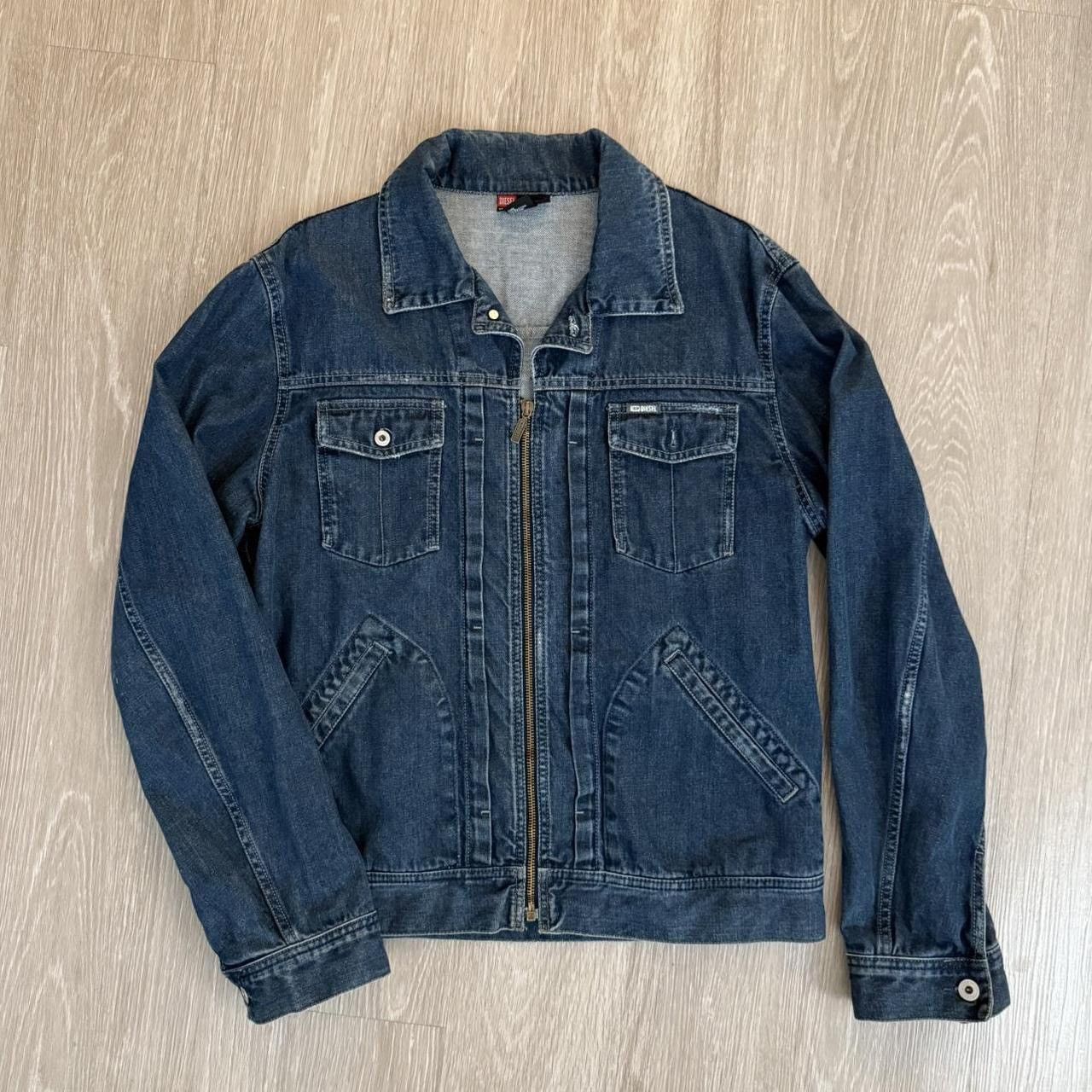 Diesel Vintage Diesel denim zip up jacket Size XL / US 12-14 / IT 48-50 - 3 Thumbnail