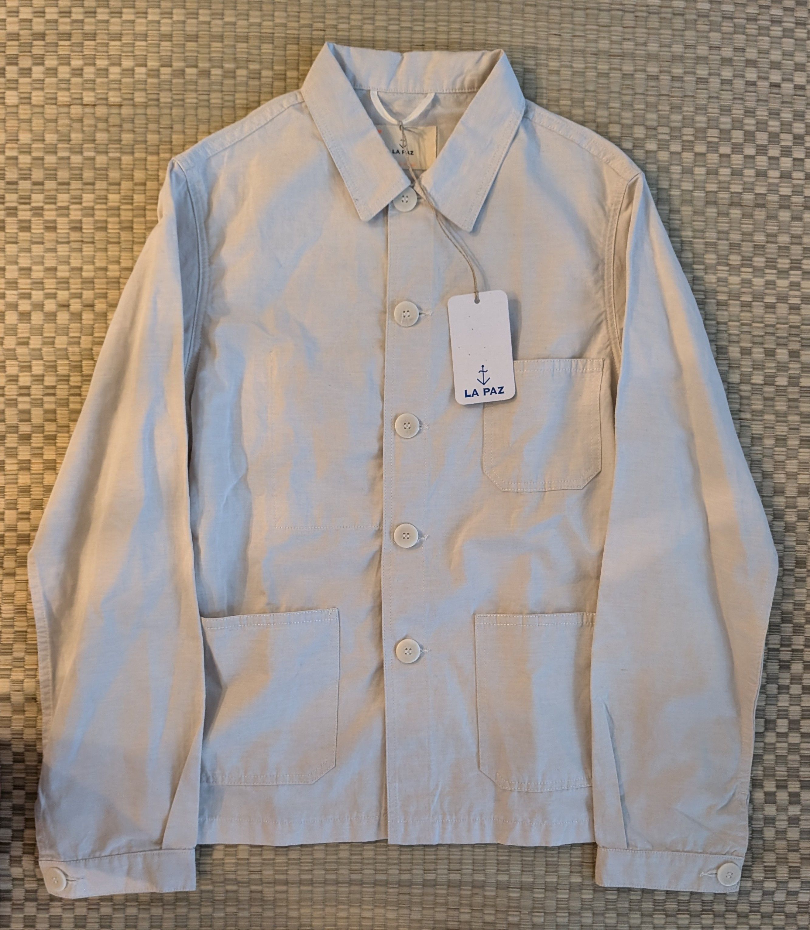 La Paz NWT La Paz Baptiste Linen Chore Coat Made in Portugal Size US M / EU 48-50 / 2 - 1 Thumbnail