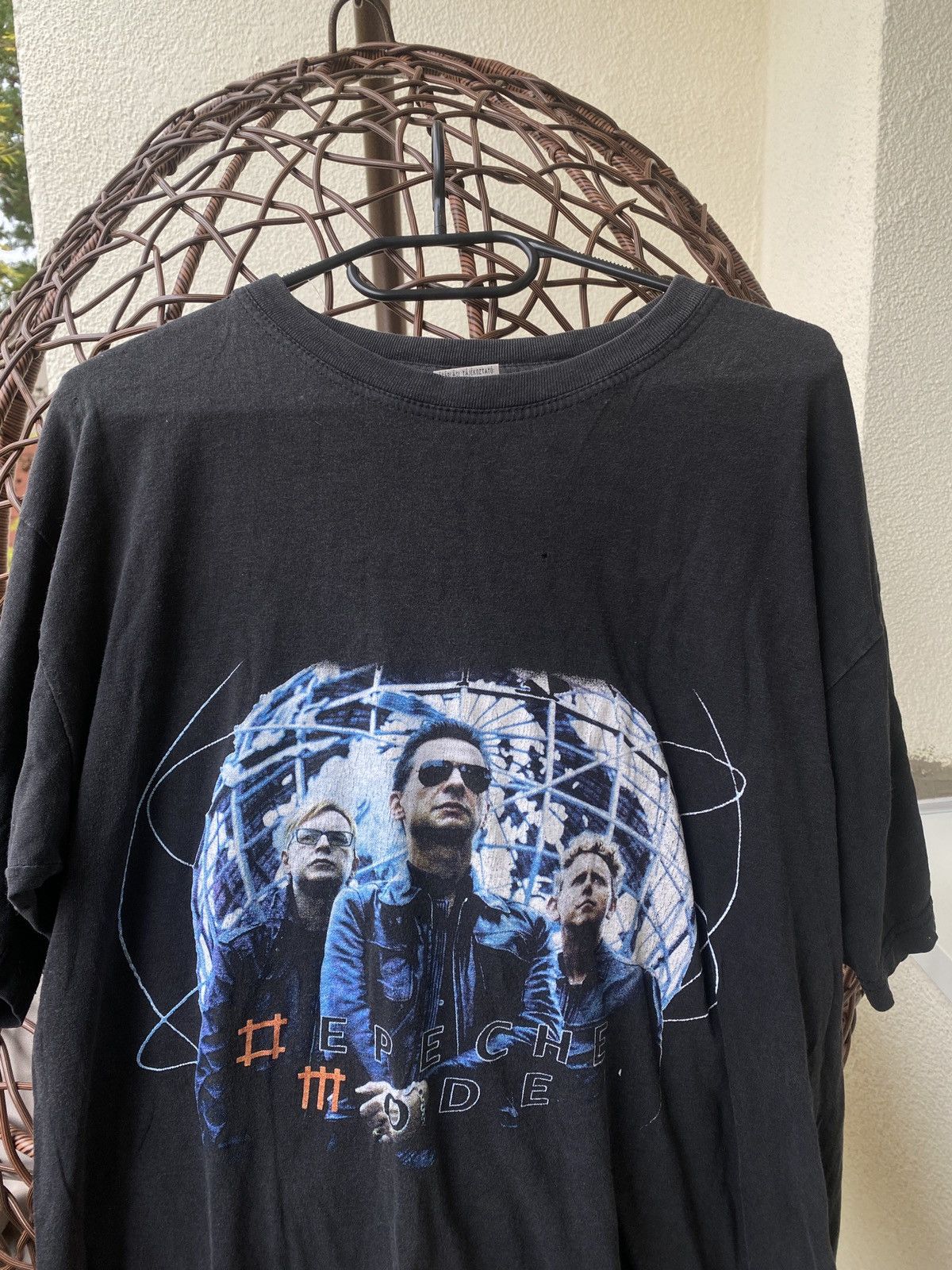 Vintage Utra rare vintage two sided depeche mode band tee 00s Size US XL / EU 56 / 4 - 4 Thumbnail