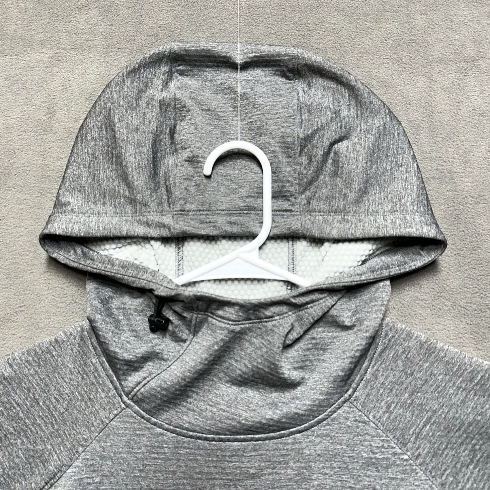 Vintage Alaskan Hardgear Hoodie Womens 1X Gray Sweatshirt Crosslayer Thermal Fleece EUC Size XL / US 12-14 / IT 48-50 - 3 Thumbnail