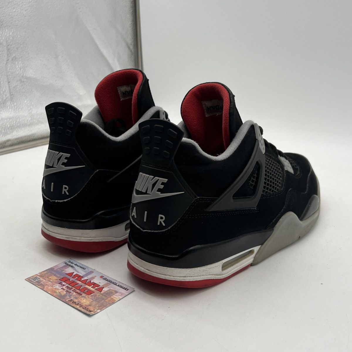 Jordan Brand Air Jordan 4 bred Size US 10.5 / EU 43-44 - 5 Thumbnail