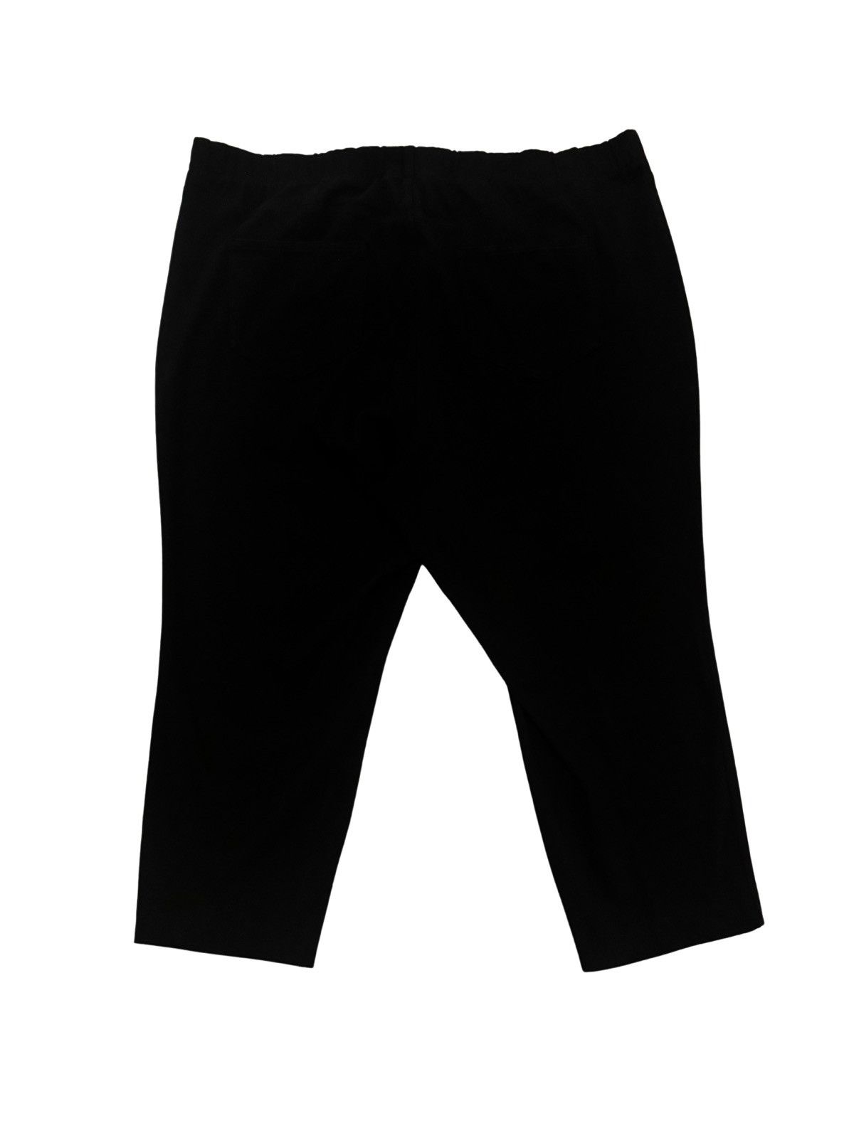 Lands' End Women’s black ankle Pants.wp1231 Size 42" / US 20 - 7 Thumbnail