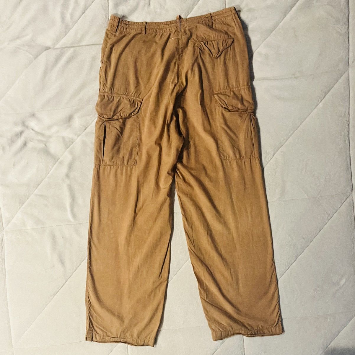 MM6 Maison Margiela MM6 Brown Lightweight Cargo Pants 32 X 30 Size US 32 / EU 48 - 3 Thumbnail