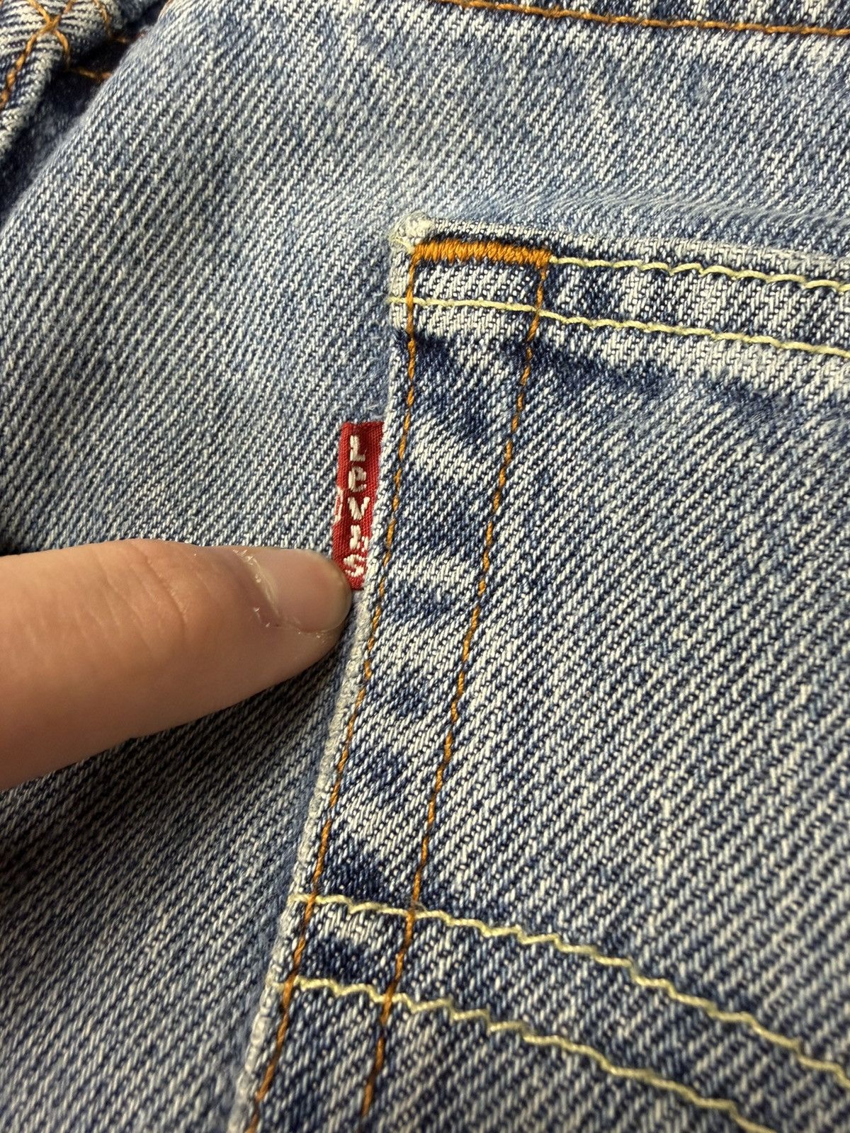 Levi's Levi’s Vintage Light Wash Distressed Jeans Size US 34 / EU 50 - 5 Thumbnail