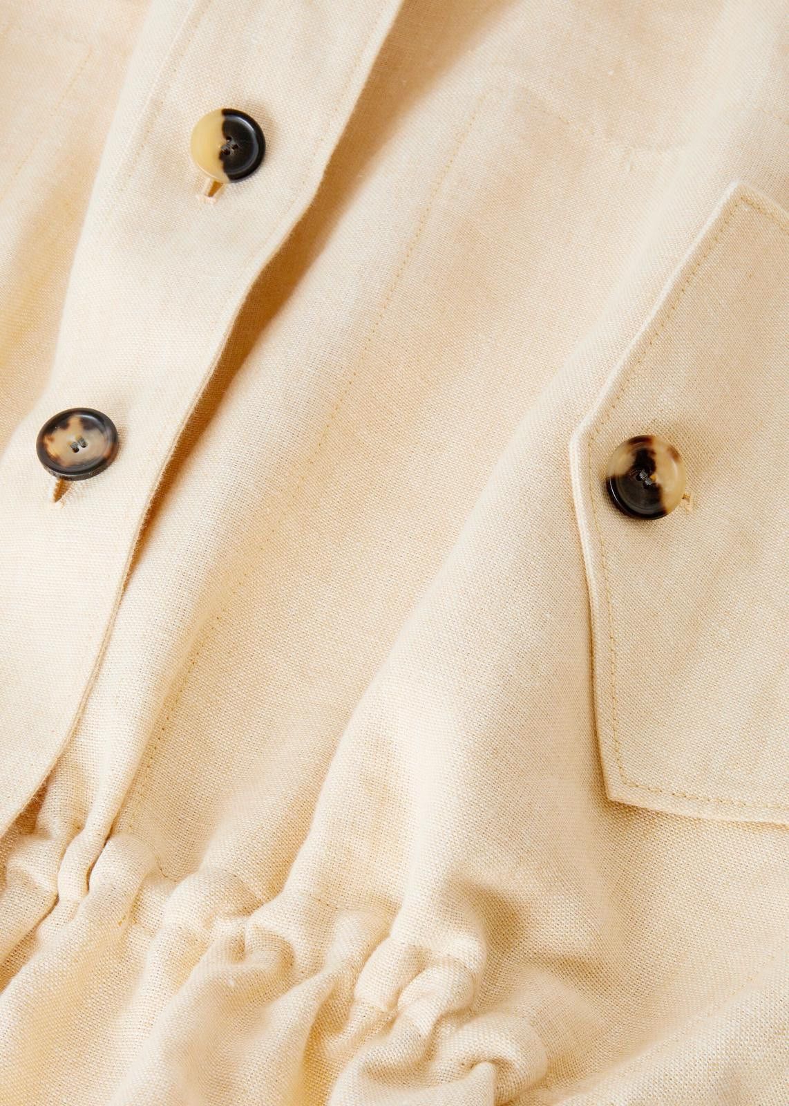 Loro Piana o1srvl11e0425 FAN7062 Dominick Jacket in Light Beige Size XS / US 0-2 / IT 36-38 - 3 Thumbnail