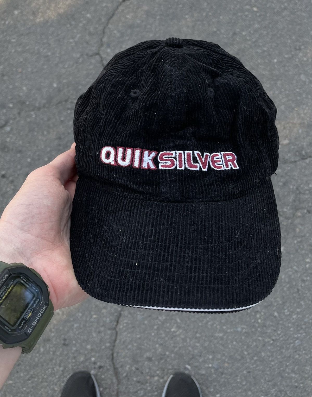 Quiksilver 🔥 QUIKSILVER RARE HAT CAP VINTAGE USA VELVET HYPE Y2K Size ONE SIZE - 2 Thumbnail