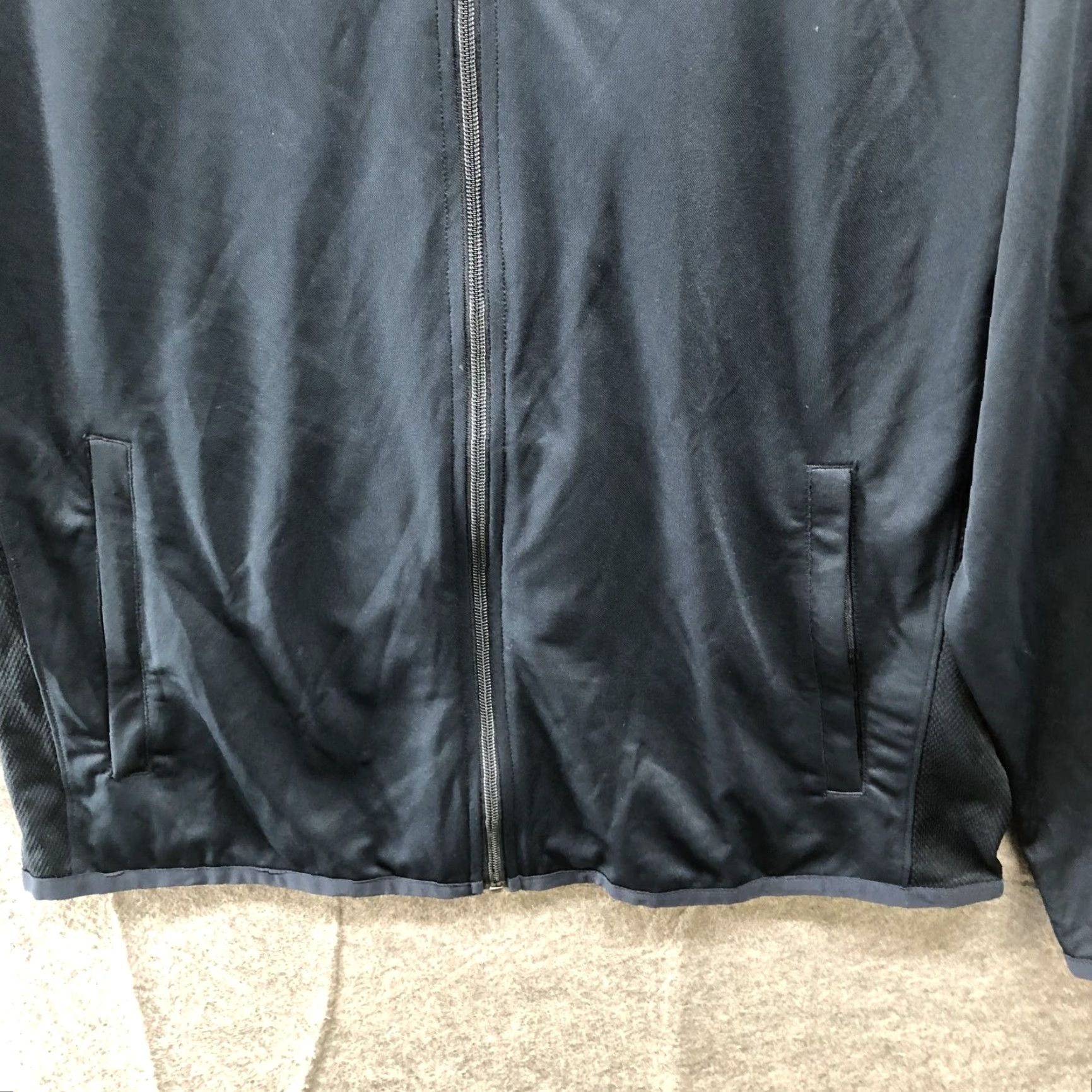 Nike Nike Track Jacket Shirt Mens L Navy Lightweight Full Zip Sweatshirt Dri-FIT Activewear Size US L / EU 52-54 / 3 - 4 Thumbnail
