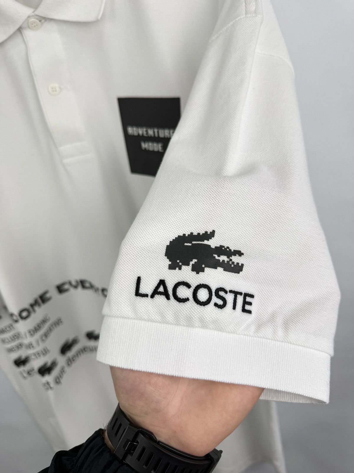 Lacoste 🇫🇷 Lacoste Minecraft Loose Fit Polo T-Shirt Made in France Size US XXL / EU 58 / 5 - 14 Thumbnail