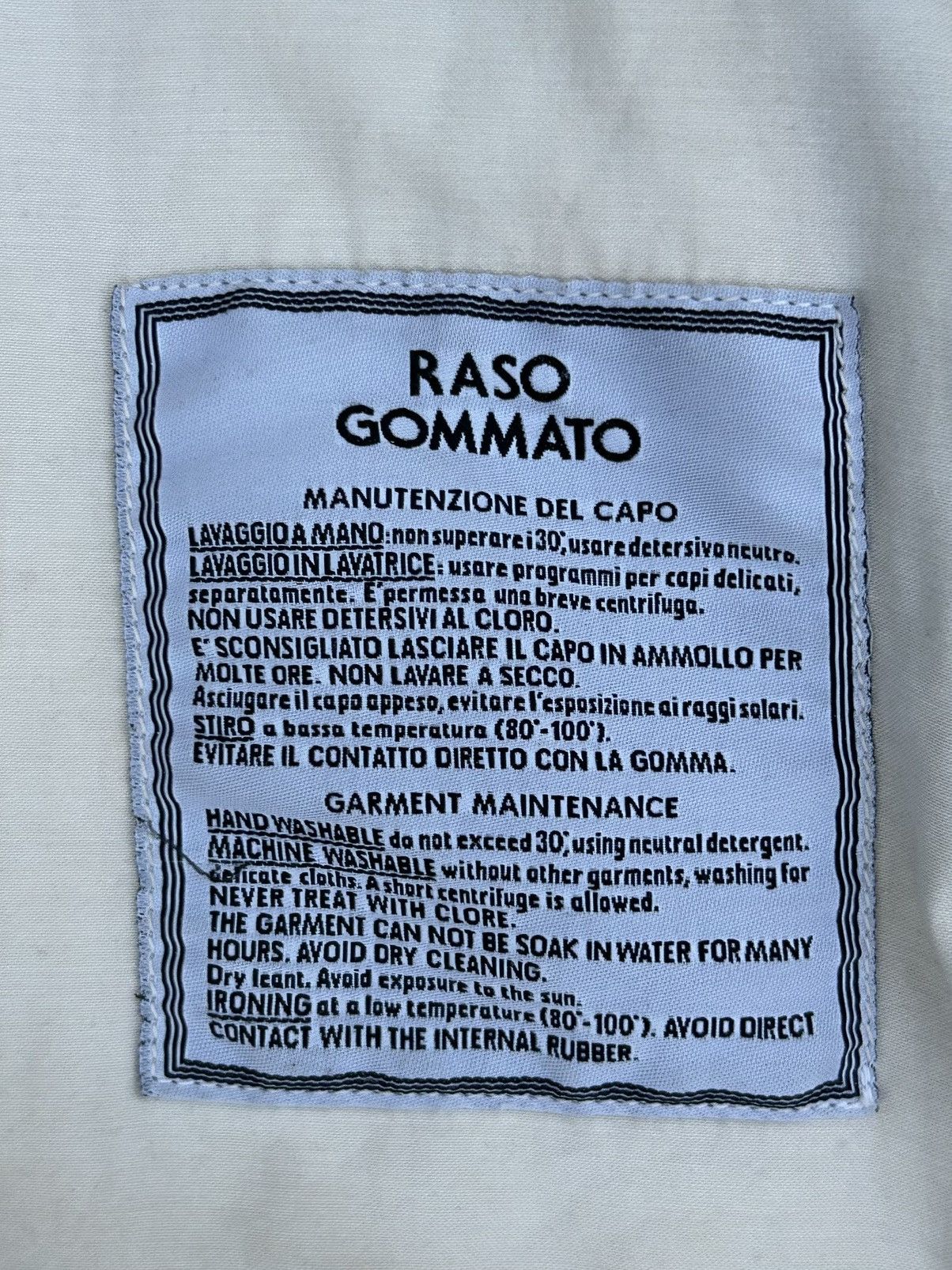 Stone Island Stone island SS1995 Raso Gommato White Multi Pocket Jacket Size US M / EU 48-50 / 2 - 16 Thumbnail