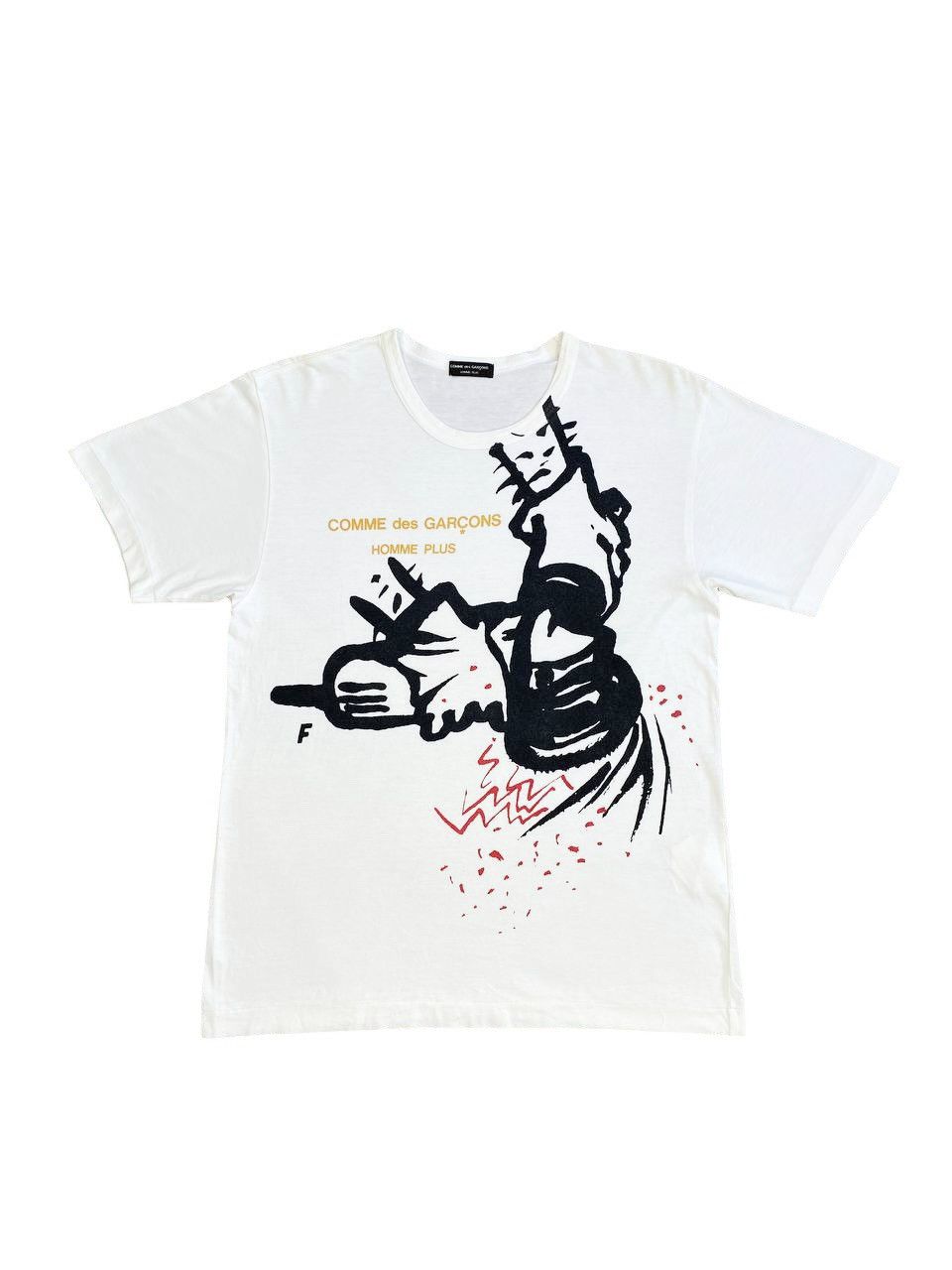 Comme des Garcons Homme Plus AD1999 Comme des Garcons Homme Plus Graphic Tshirt Size US M / EU 48-50 / 2 - 1 Thumbnail