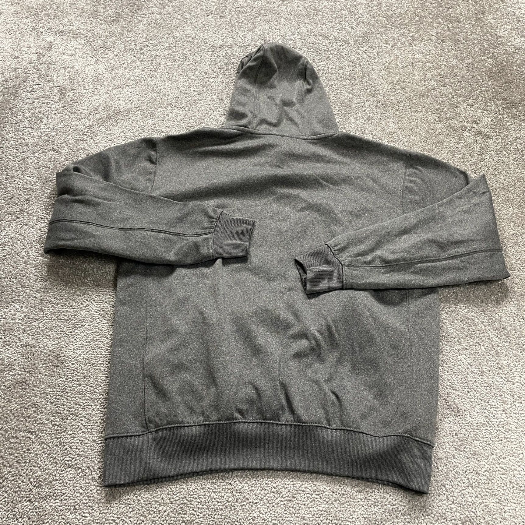 Vintage Baw Thermo Tex Hoodie Pullover Sweatshirt Unisex SM Gray Logo Fleece Graphic Hooded Sports Size US S / EU 44-46 / 1 - 3 Thumbnail
