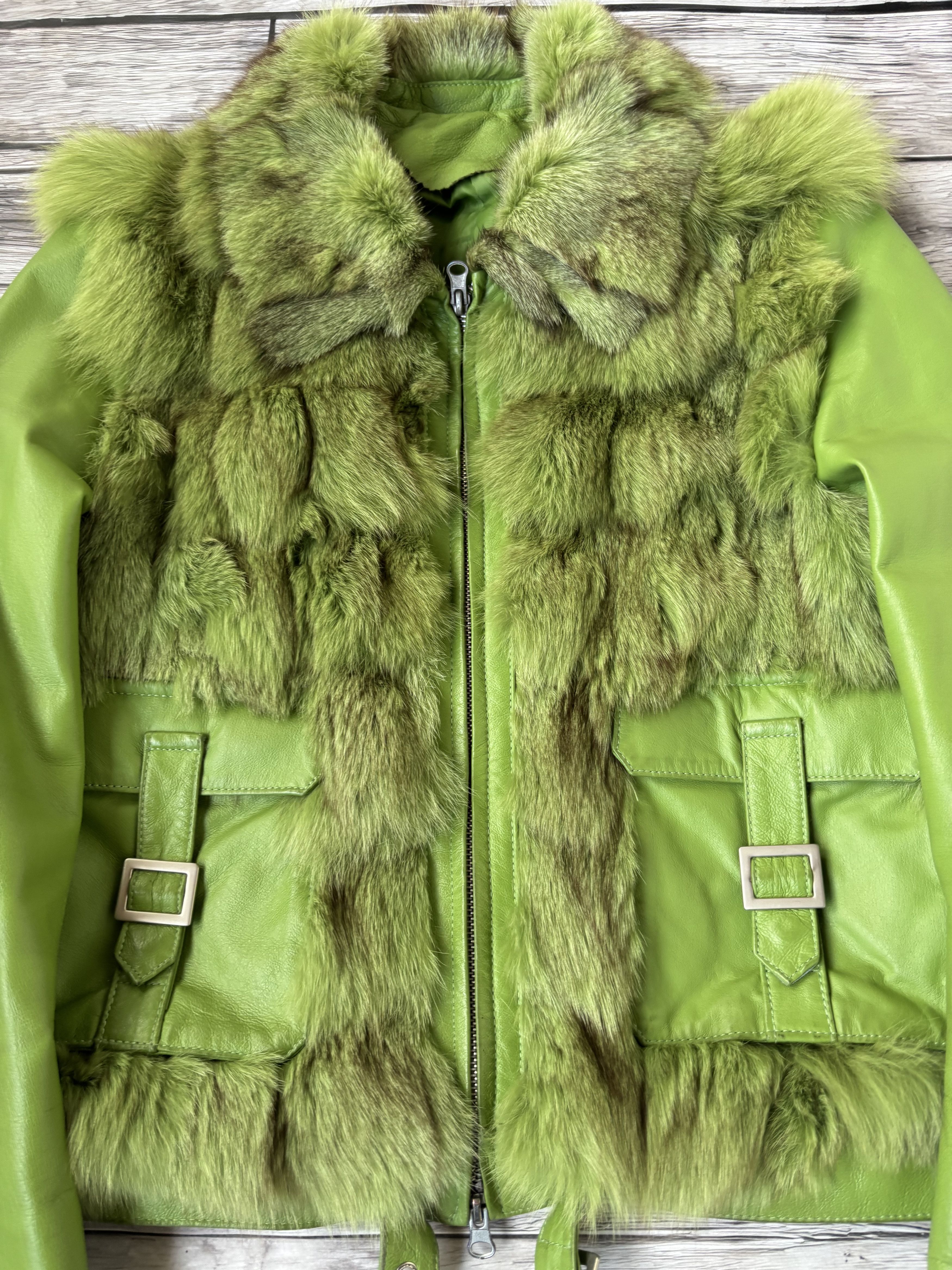 Hysteric Glamour Rick Owens Type VTG Yohji Yamamoto Style Fur Leather Jacket Size US S / EU 44-46 / 1 - 5 Thumbnail