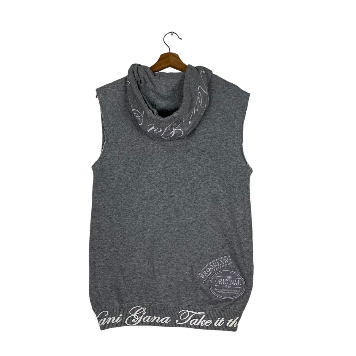 Karl Kani KARL KANI Embroidery Big Logo Sleeveless Hoodies #1244-C56 Size US M / EU 48-50 / 2 - 7 Thumbnail