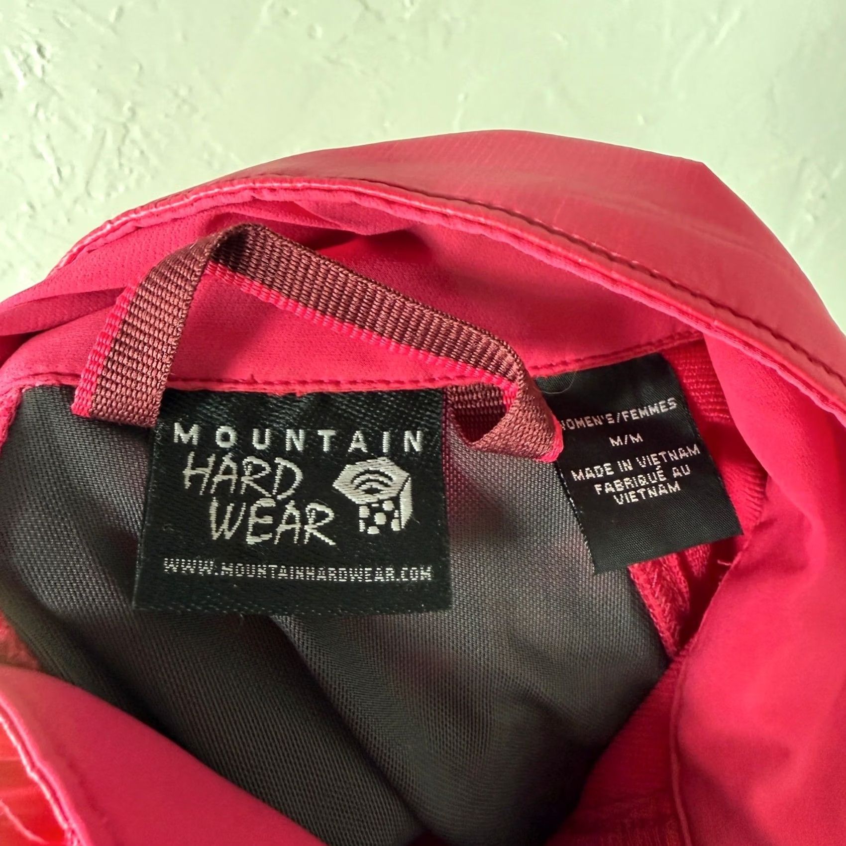 Mountain Hardwear Mountain Hardwear Chokina Jacket Womens Medium Pink Zip Short Nylon Softshell C4-19 Size M / US 6-8 / IT 42-44 - 5 Thumbnail