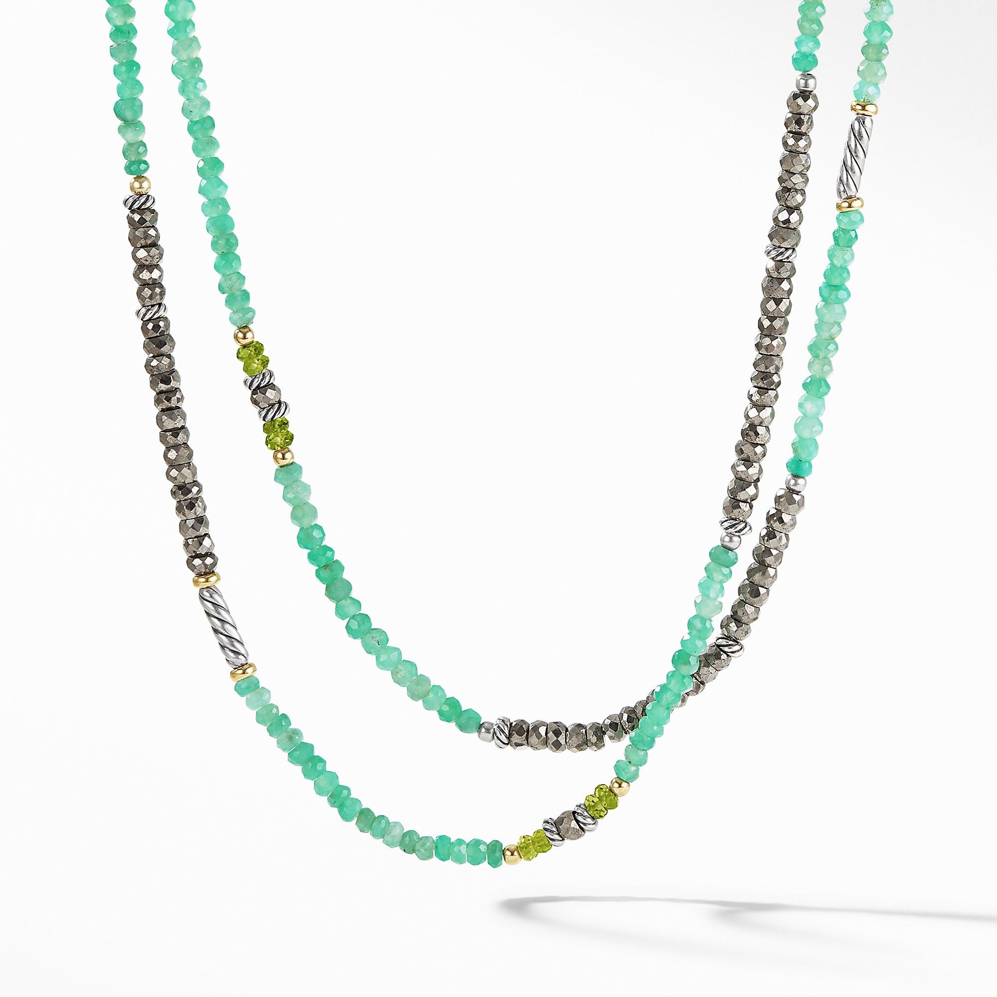 David Yurman o1w1db10526 N13844 Size:8/Necklace 18k Gold in Multicolor Size ONE SIZE - 1 Thumbnail