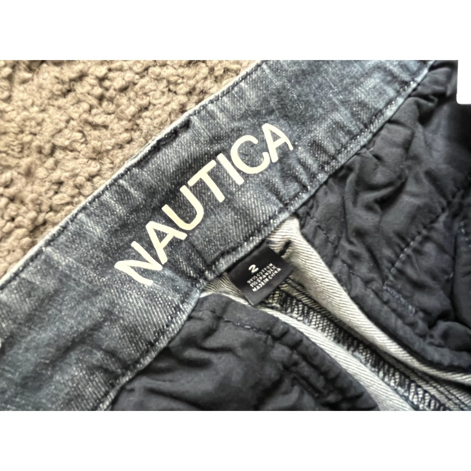Nautica Nautica Dress Pants Women 2 Blue Denim Flat Front Mid-Rise Classic Formal Skinny Pants Women Regular Size 2 Blue Size 26" / US 2 / IT 38 - 6 Thumbnail