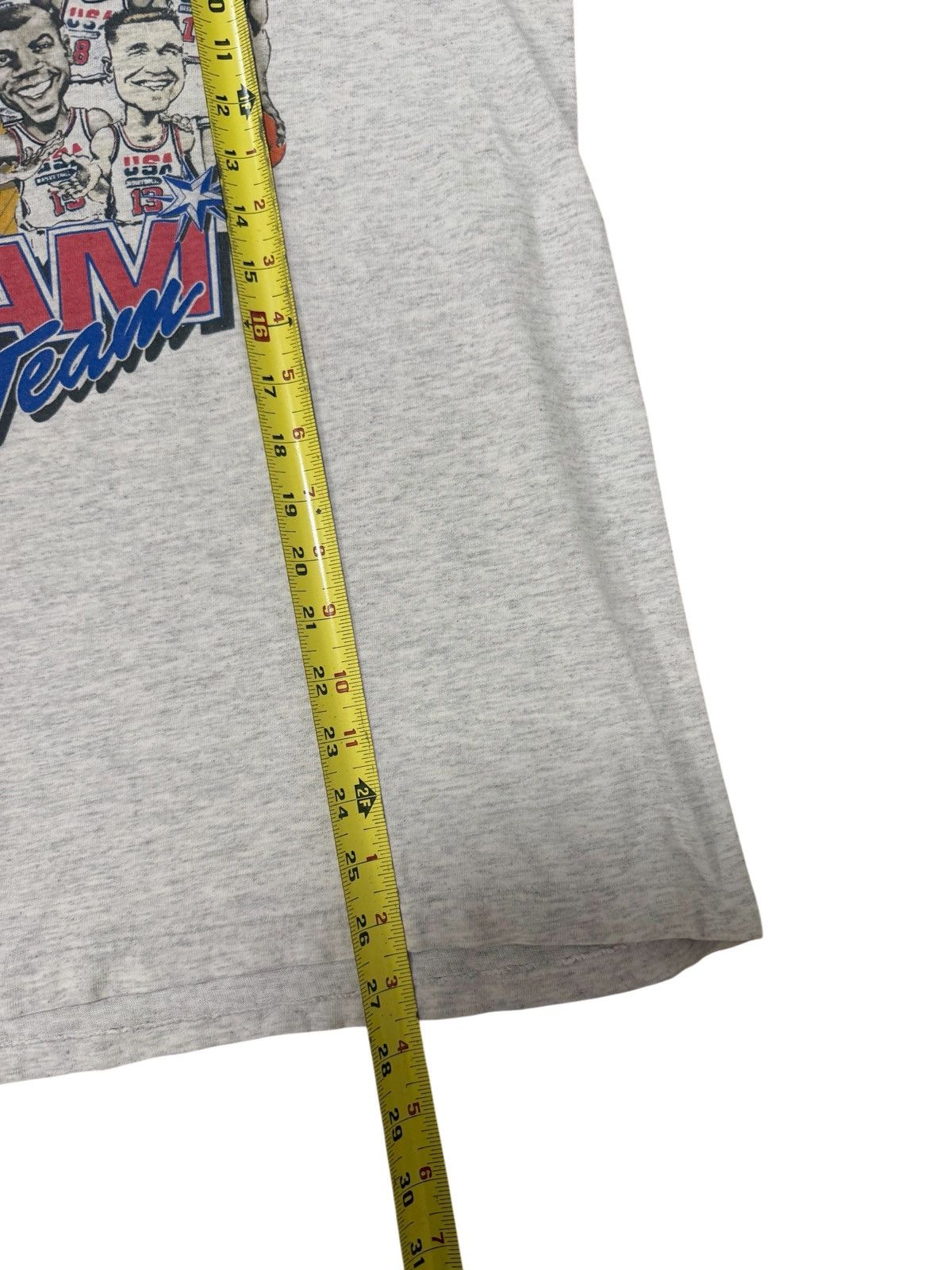 Salem Sportswear Vintage 1992 Dream Team USA Caricature Tee Olympics Jordan Size US L / EU 52-54 / 3 - 11 Thumbnail