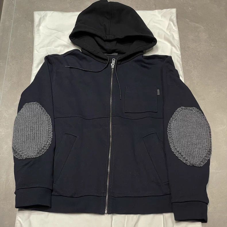 Prada Prada Blue Hoodie Sweatshirt L Size US L / EU 52-54 / 3 - 1 Thumbnail