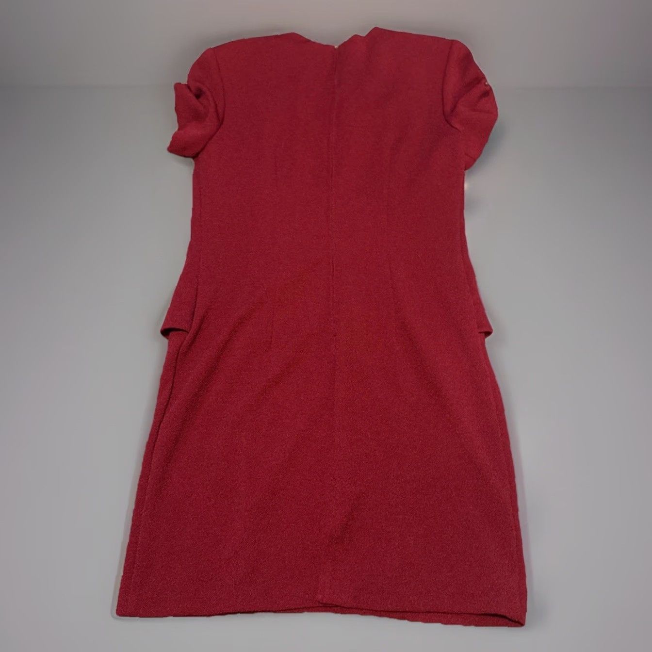Vintage VINTAGE DBY Dress Women 10 Red Blazer Suit One Piece Polyester Spandex Size L / US 10 / IT 46 - 2 Thumbnail