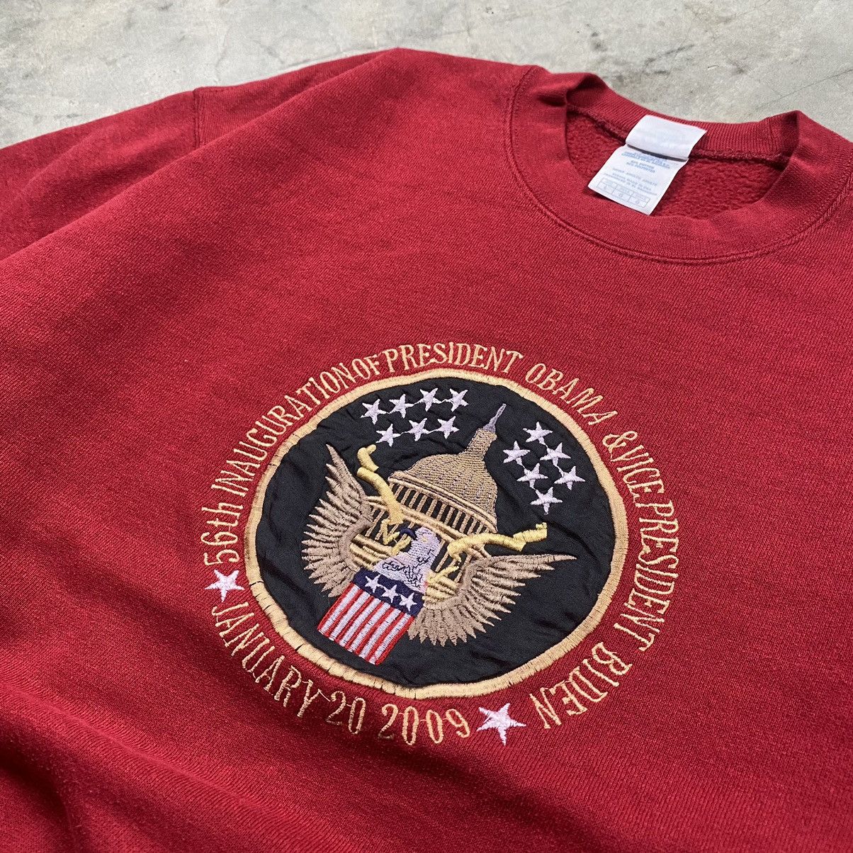 Delta × President's Grail y2k Obama & Biden Crewneck Size US L / EU 52-54 / 3 - 2 Thumbnail