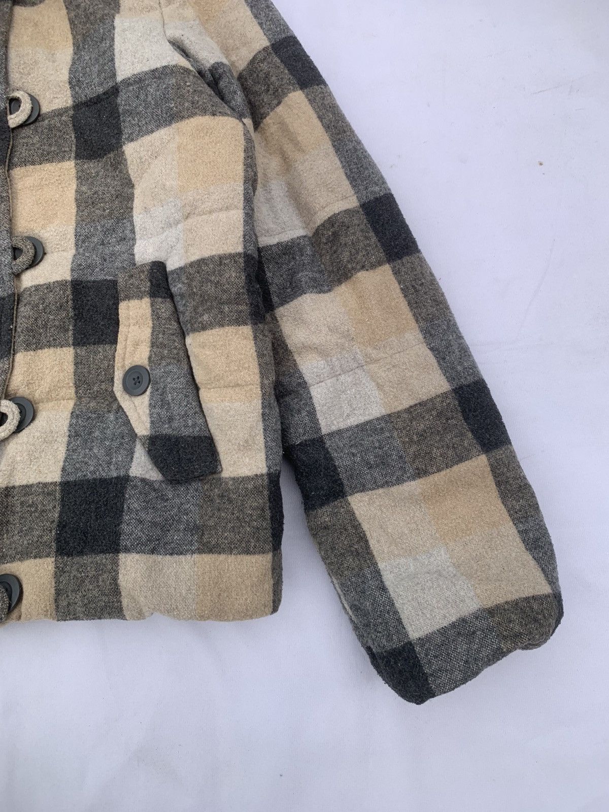 Japanese Brand Japanese Wool Plaid Jacket Punk Style Size US M / EU 48-50 / 2 - 3 Thumbnail