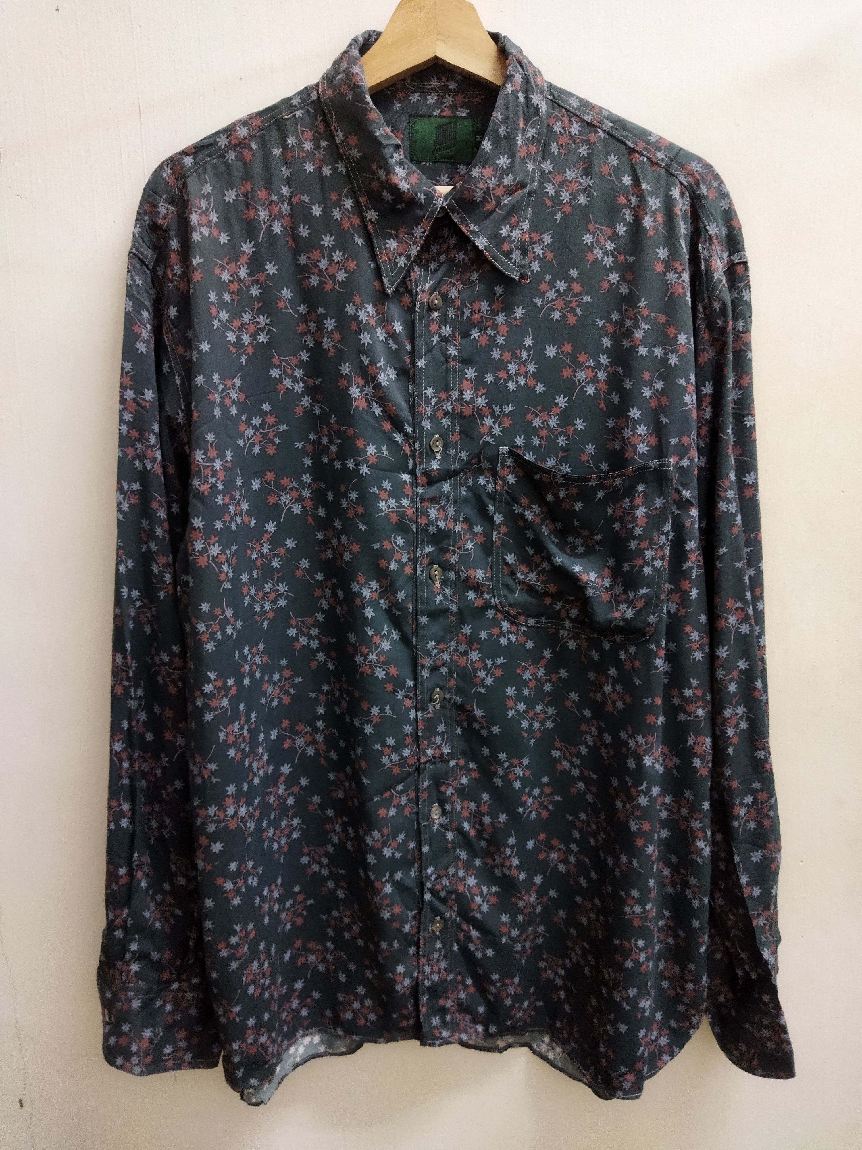 Junior Gaultier All Over Floral Print Shirt