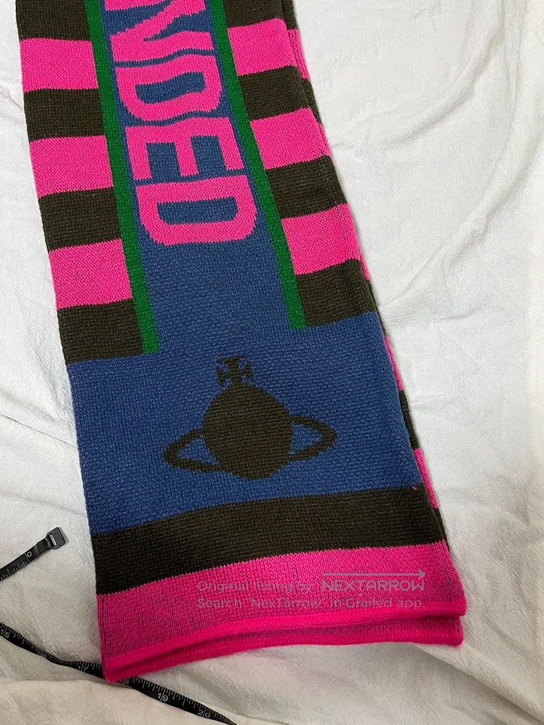 Vivienne Westwood Vivienne Westwood size 160*22cm Knitted Scarf Size ONE SIZE - 3 Thumbnail