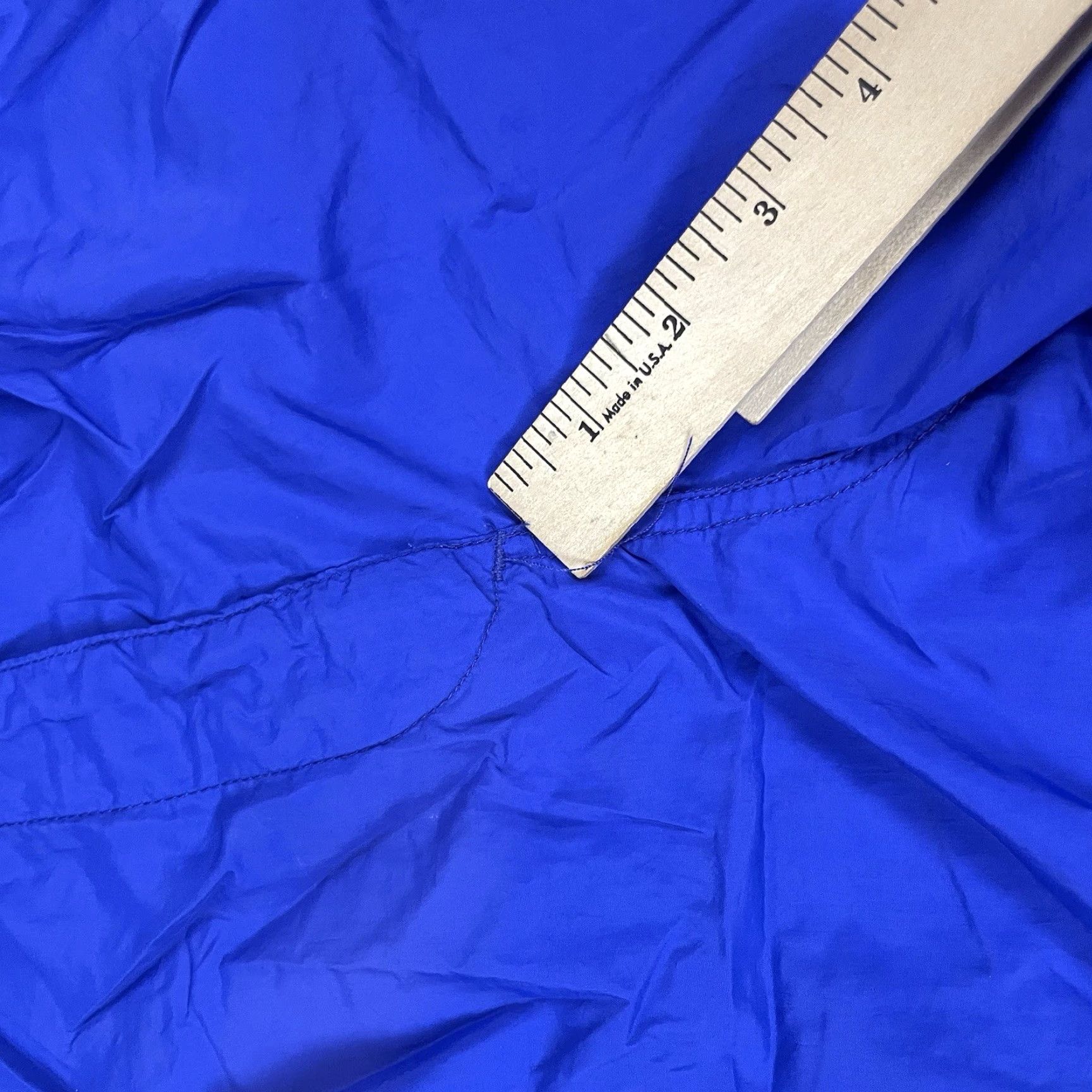 Nike VINTAGE Nike Short Nike Shorts Womens L Blue Tennis Nylon Zip Short Challenge Court Logo Retro Size 36" / US 14 / IT 50 - 7 Thumbnail