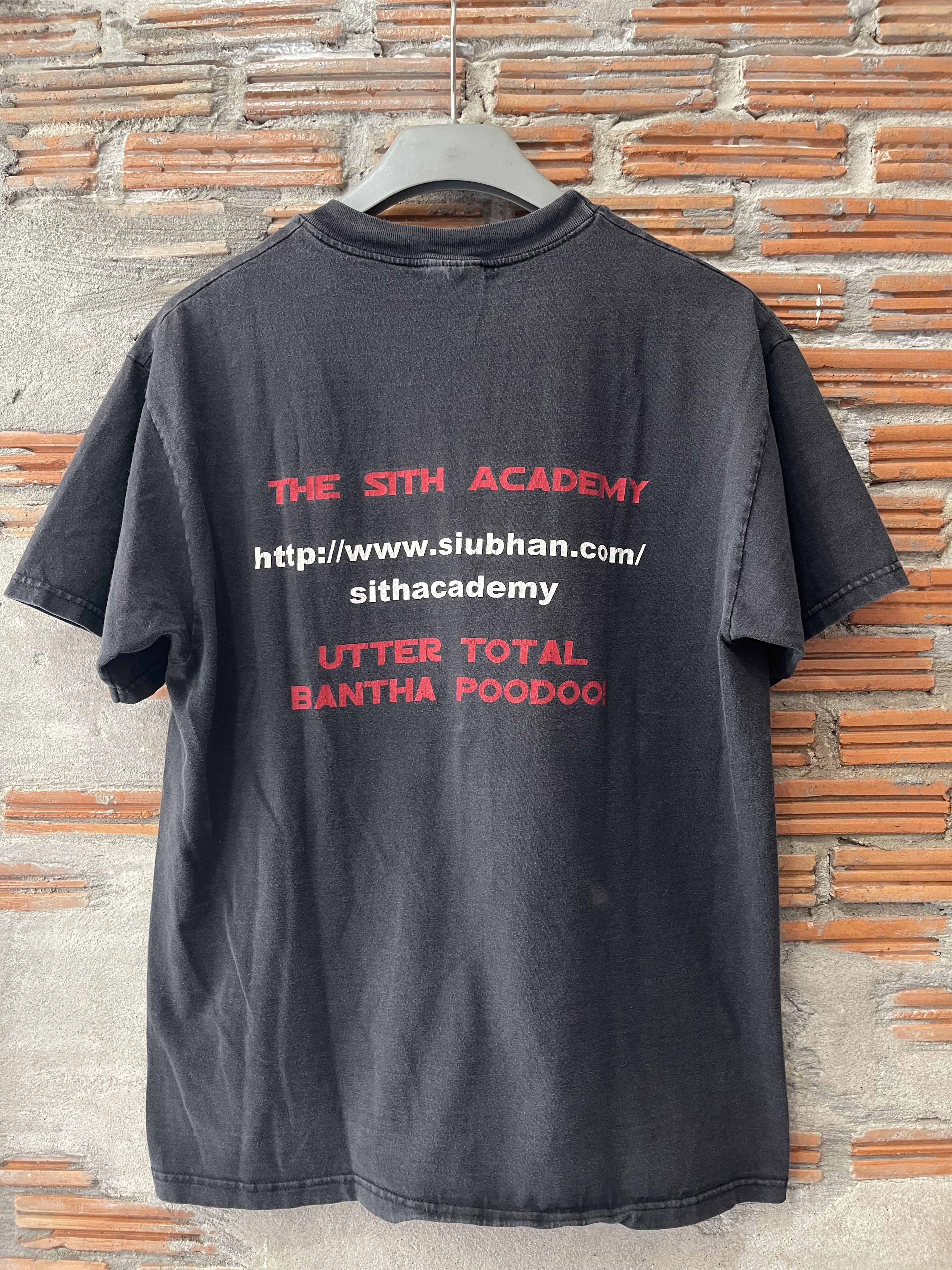 Star Wars "ULTRA RARE" 90s Star Wars Sith Lords Kick Ass Academy Tee Size US L / EU 52-54 / 3 - 10 Thumbnail