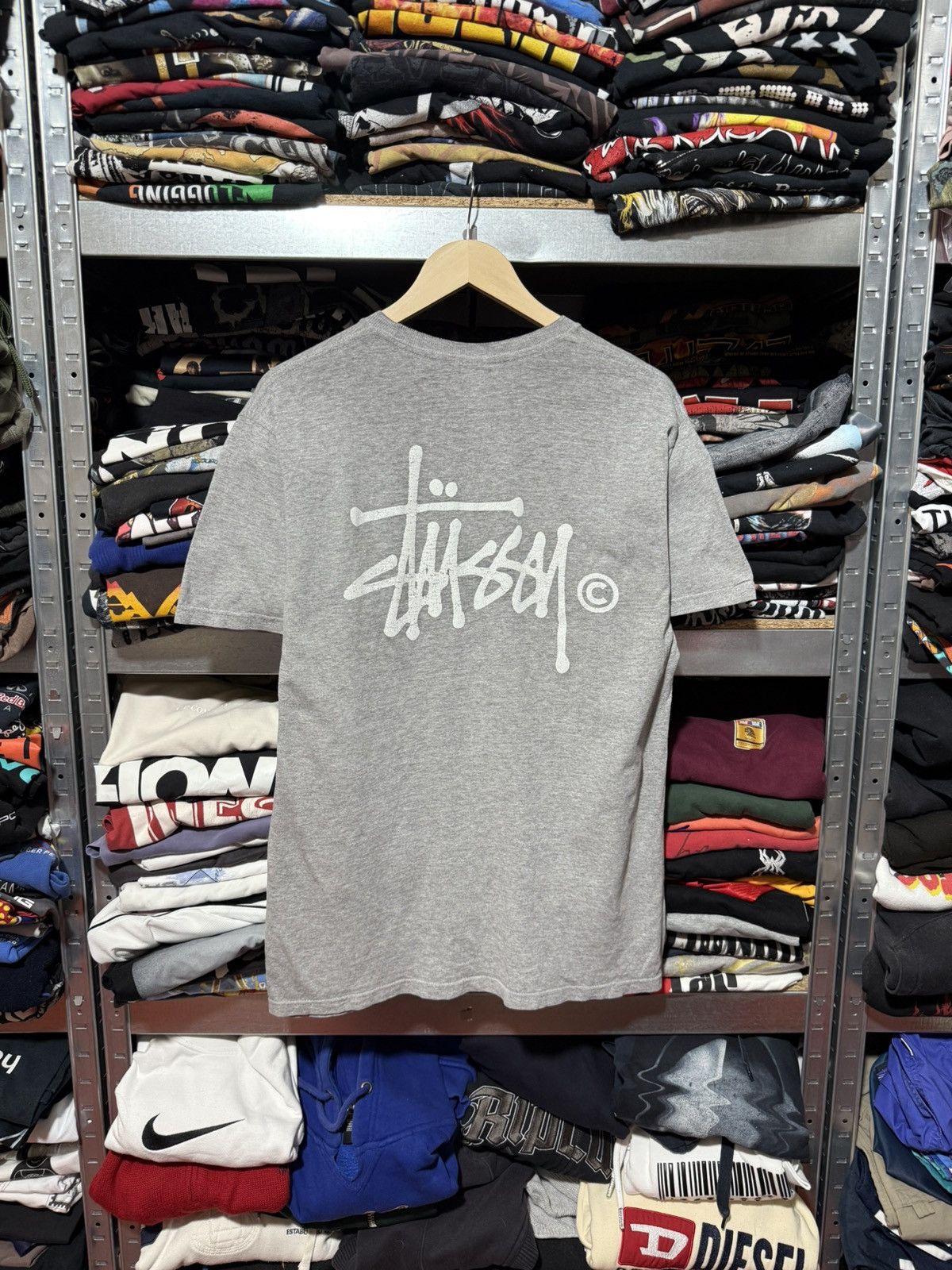 Stussy Vintage Stussy Peace Hype Y2K Skategang Retro T-Shirt Size US M / EU 48-50 / 2 - 1 Thumbnail
