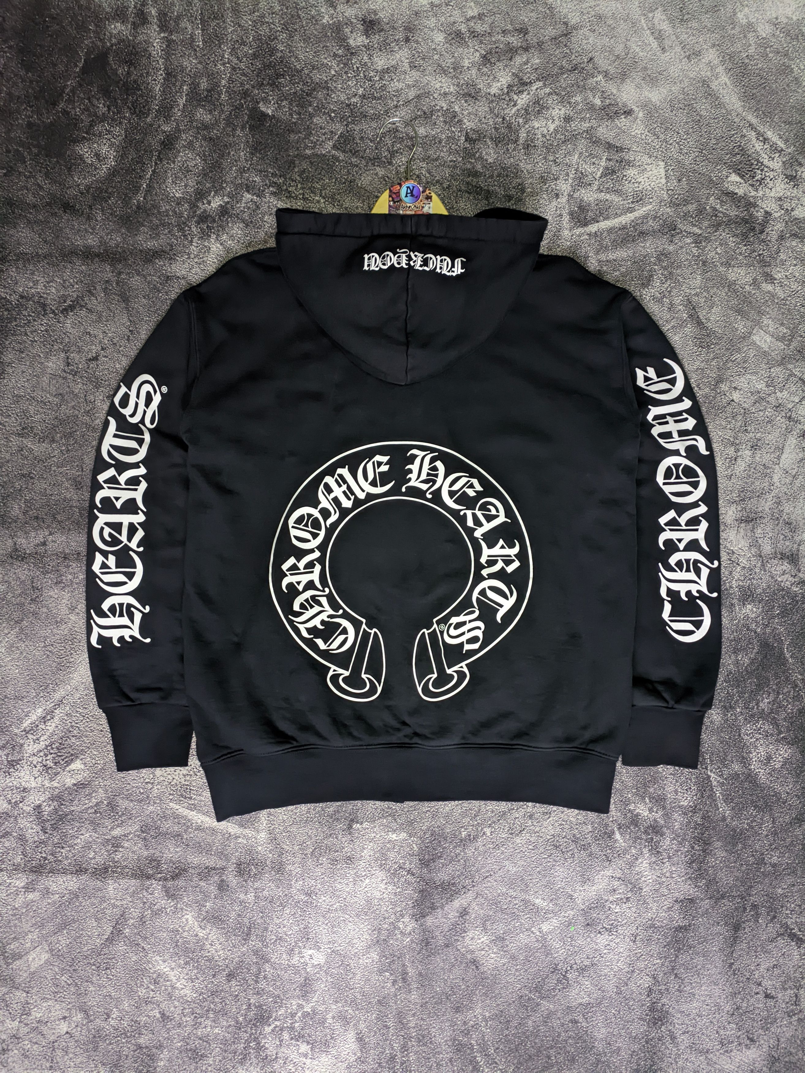 Chrome Hearts Chrome Hearts Olive Green Thermal Zip Up Hoodie Ynot