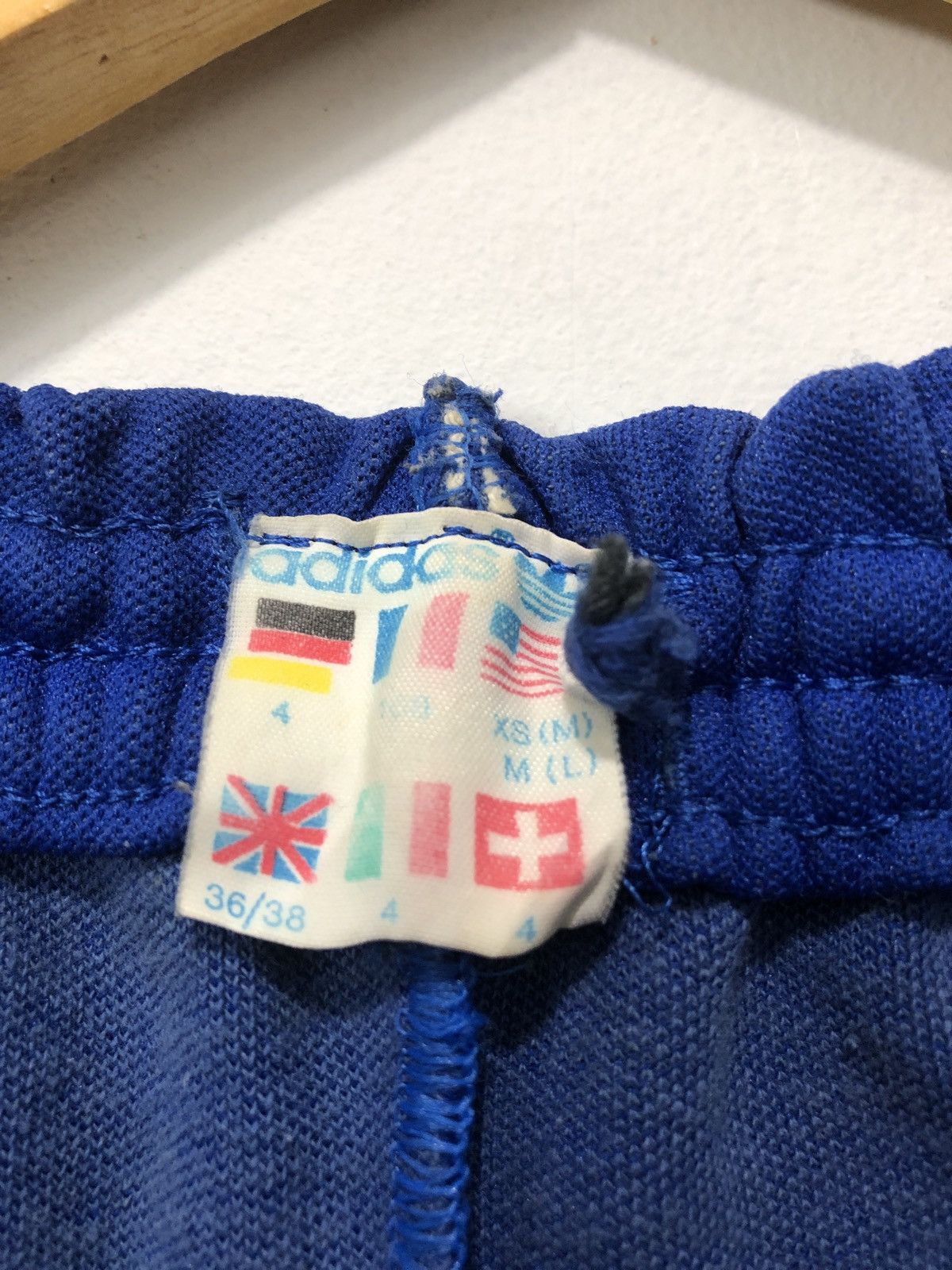 Vintage Vintage 80s Adidas Ventex Track Pants Made in France Size US 30 / EU 46 - 8 Thumbnail