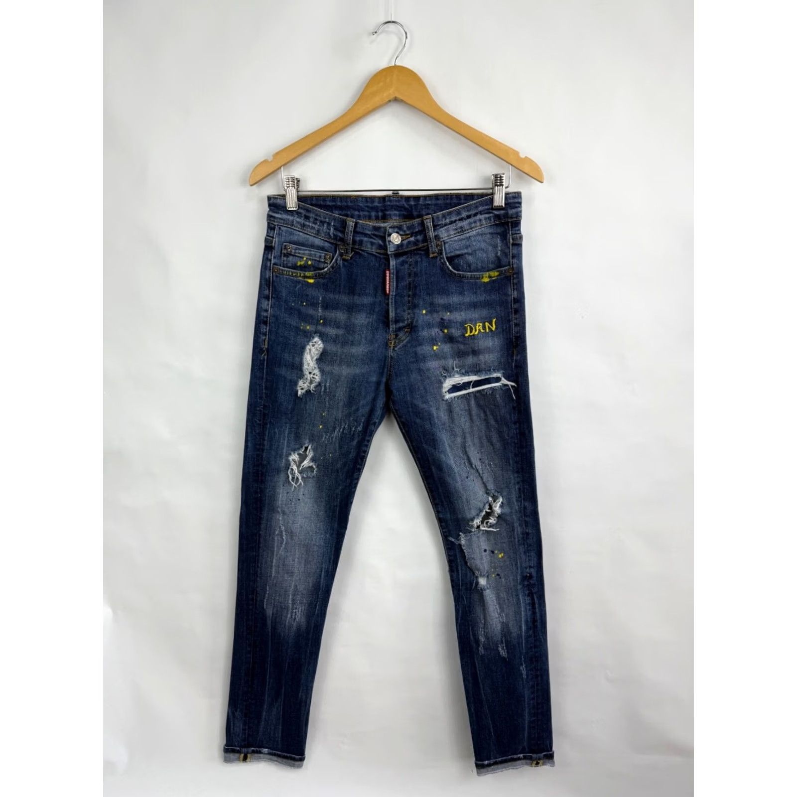 Dsquared2 Dsquared2 Jeans Made In Italy Rare Retro Hype Y2K Size 42 Blue Mens Jeans Size US 42 / EU 58 - 3 Thumbnail