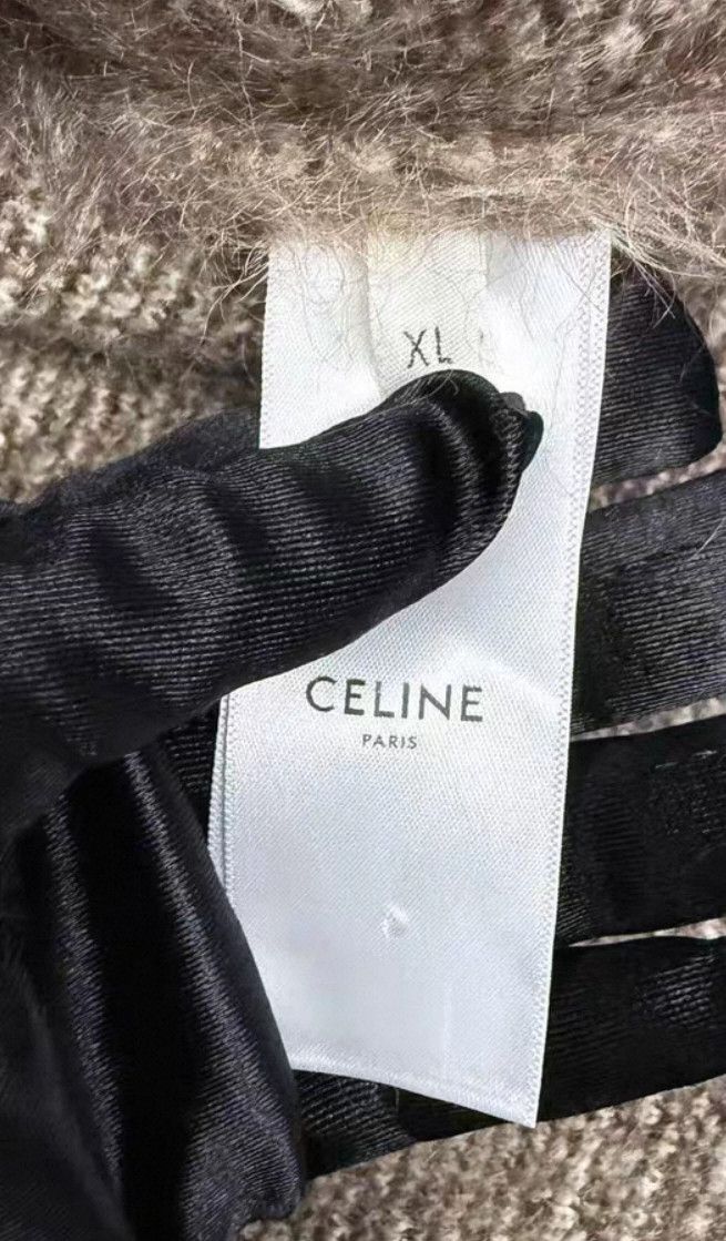 Celine Celine 22AW Mohair Knitwear Sweater-2507 Size US XL / EU 56 / 4 - 9 Thumbnail