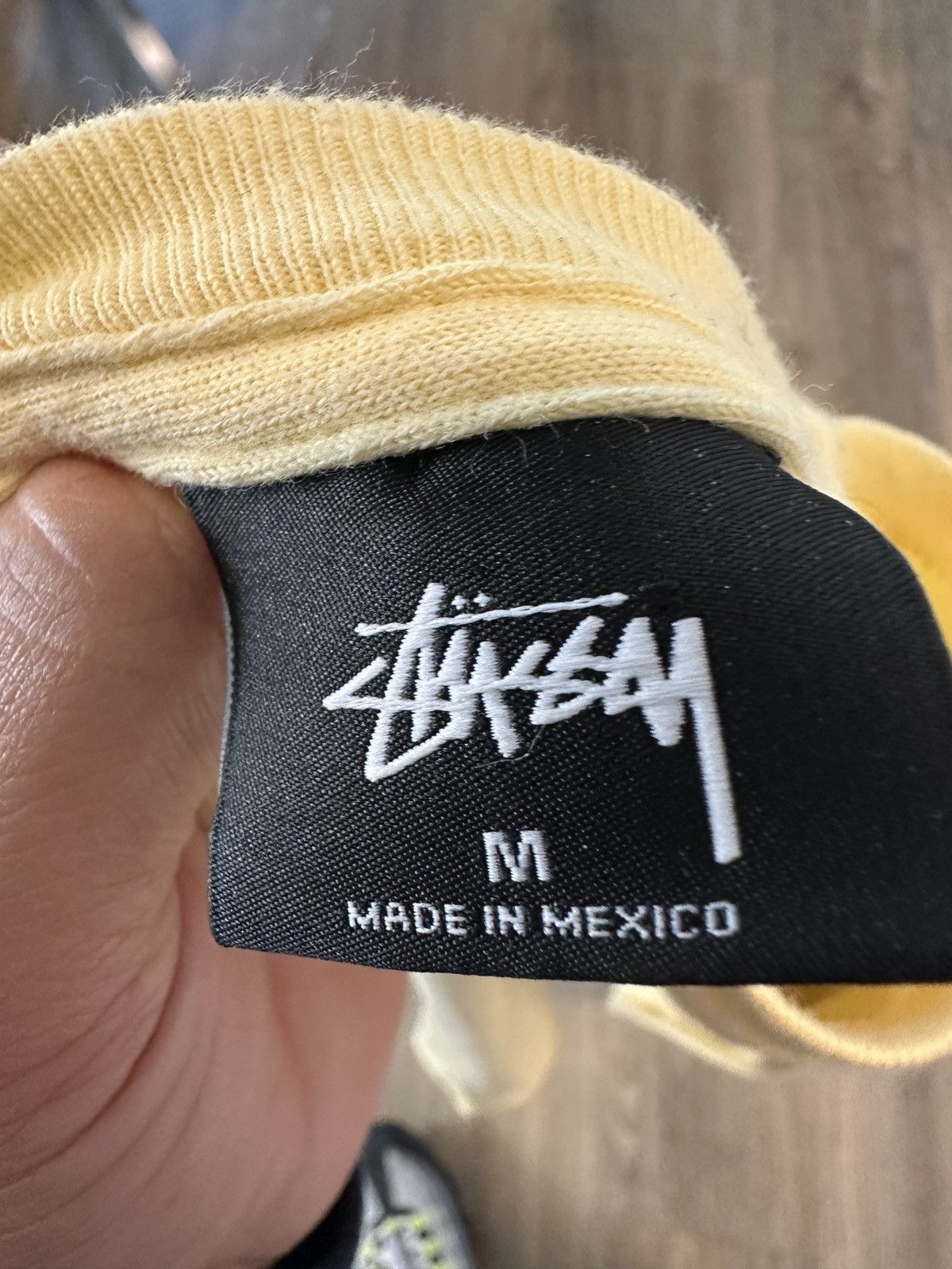 Stussy Yellow Stussy Comic Graphic Long sleeve Tee Size US M / EU 48-50 / 2 - 3 Thumbnail