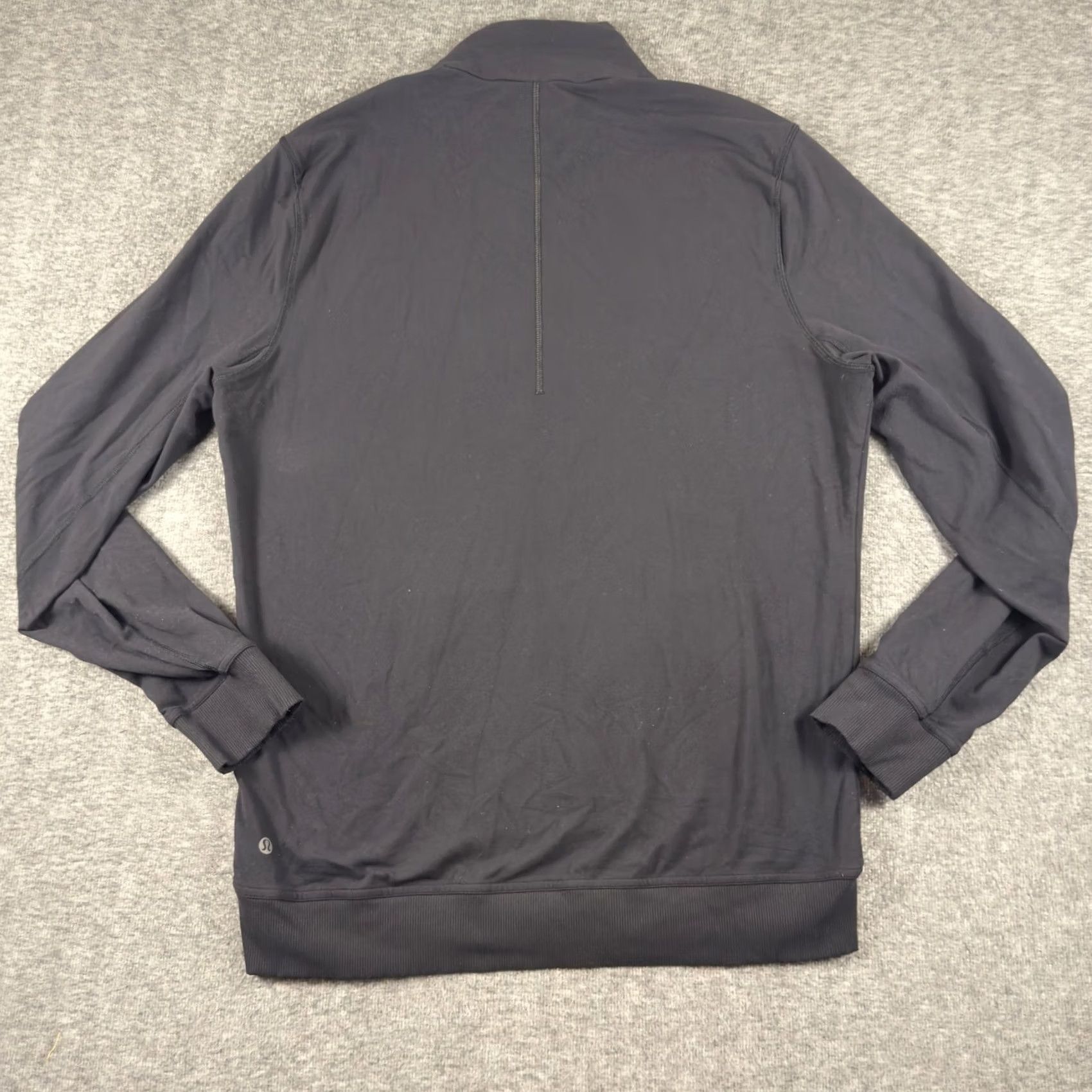 Lululemon Lululemon Jacket Mens XL Black Full Zip Track Athletic Lightweight Stand Collar Size US XL / EU 56 / 4 - 7 Thumbnail